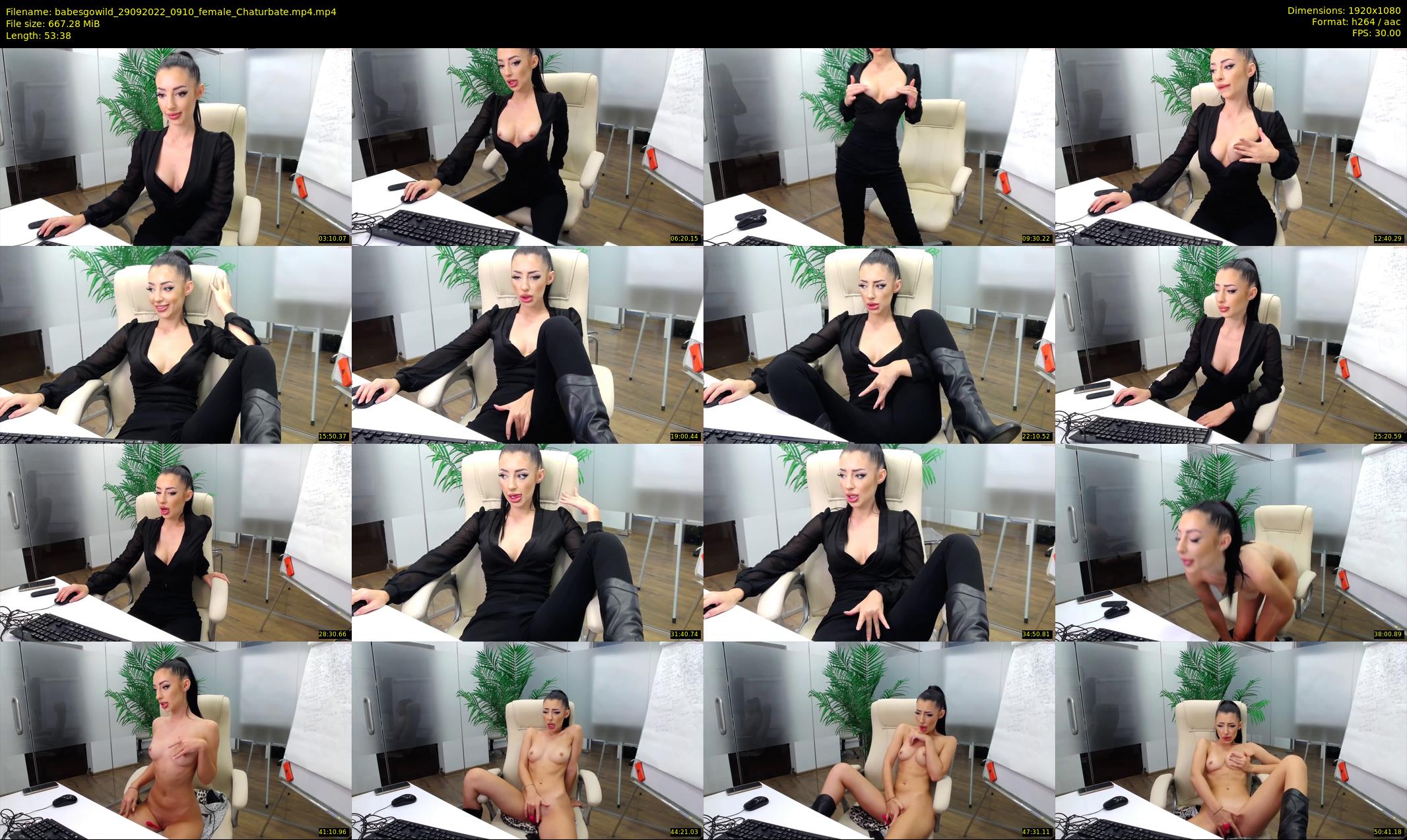 babesgowild — 54 minute Chaturbate couple cam show recording, 1080p, Sep 29, 2022