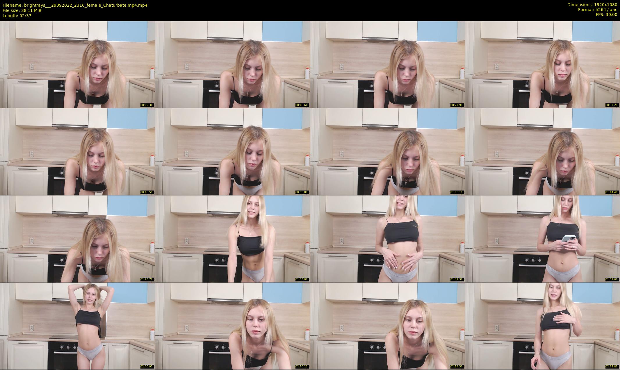 brightrays__ — 3 minute Chaturbate female cam show recording, 1080p, Sep 29, 2022
