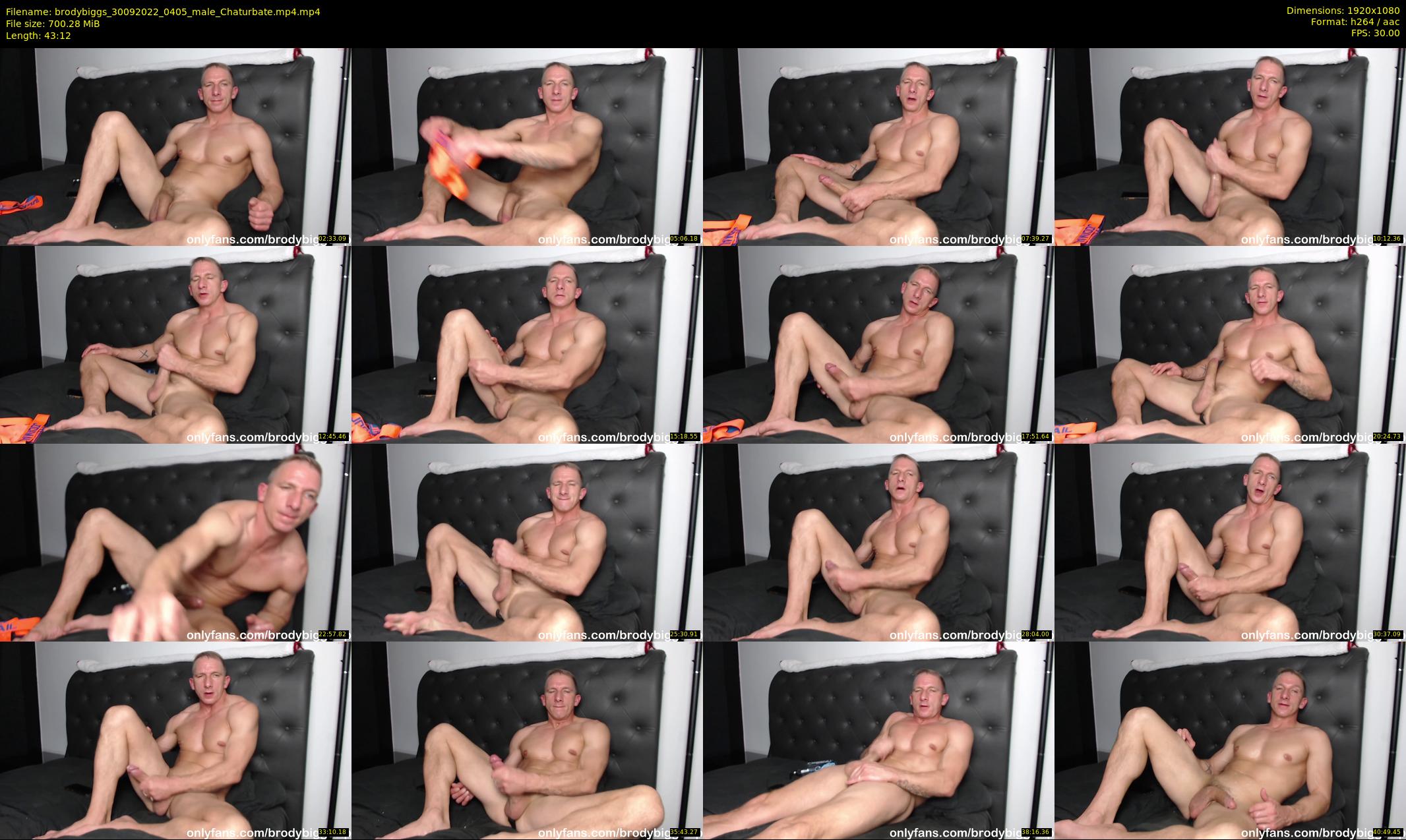 brodybiggs — 44 minute Chaturbate male cam show recording, 1080p, Sep 30, 2022