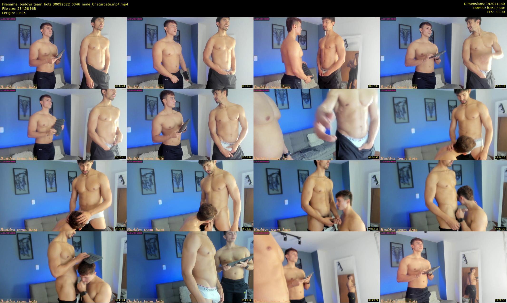 buddys_team_hots — 12 minute Chaturbate couple cam show recording, 1080p, Sep 30, 2022
