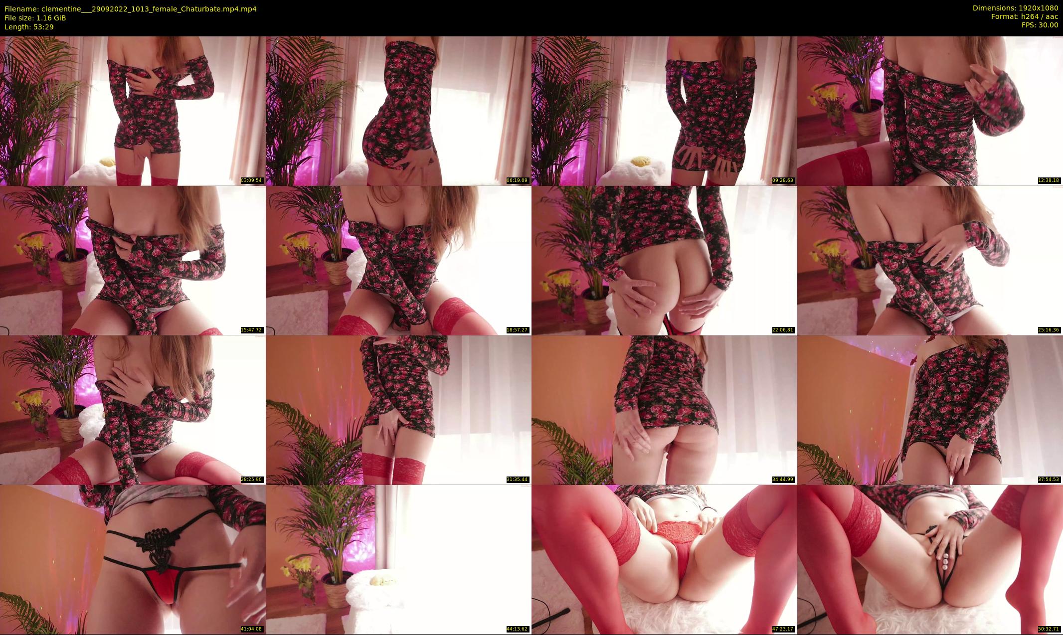 clementine__ — 54 minute Chaturbate female cam show recording, 1080p, Sep 29, 2022