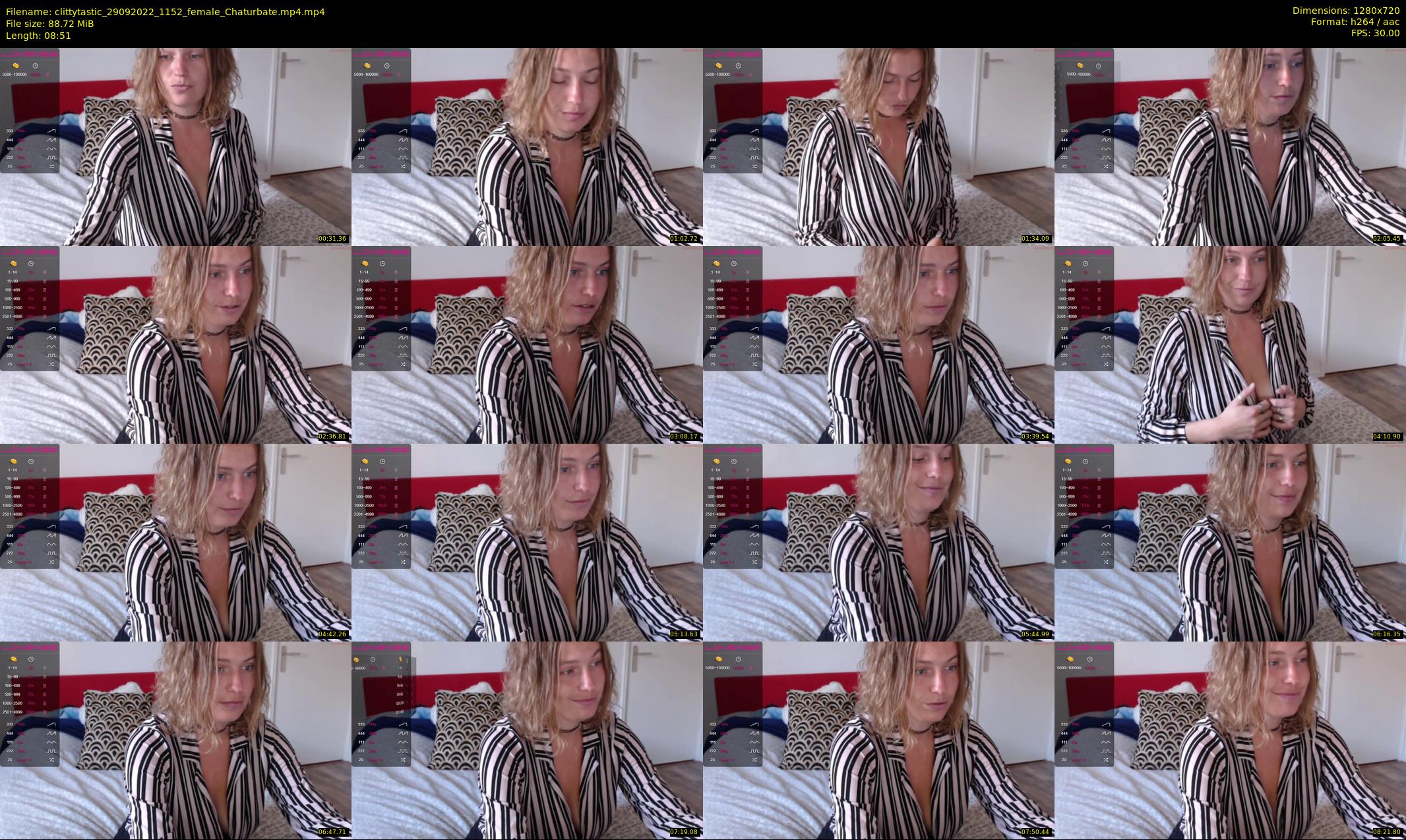 clittytastic — 9 minute Chaturbate female cam show recording, 720p, Sep 29, 2022