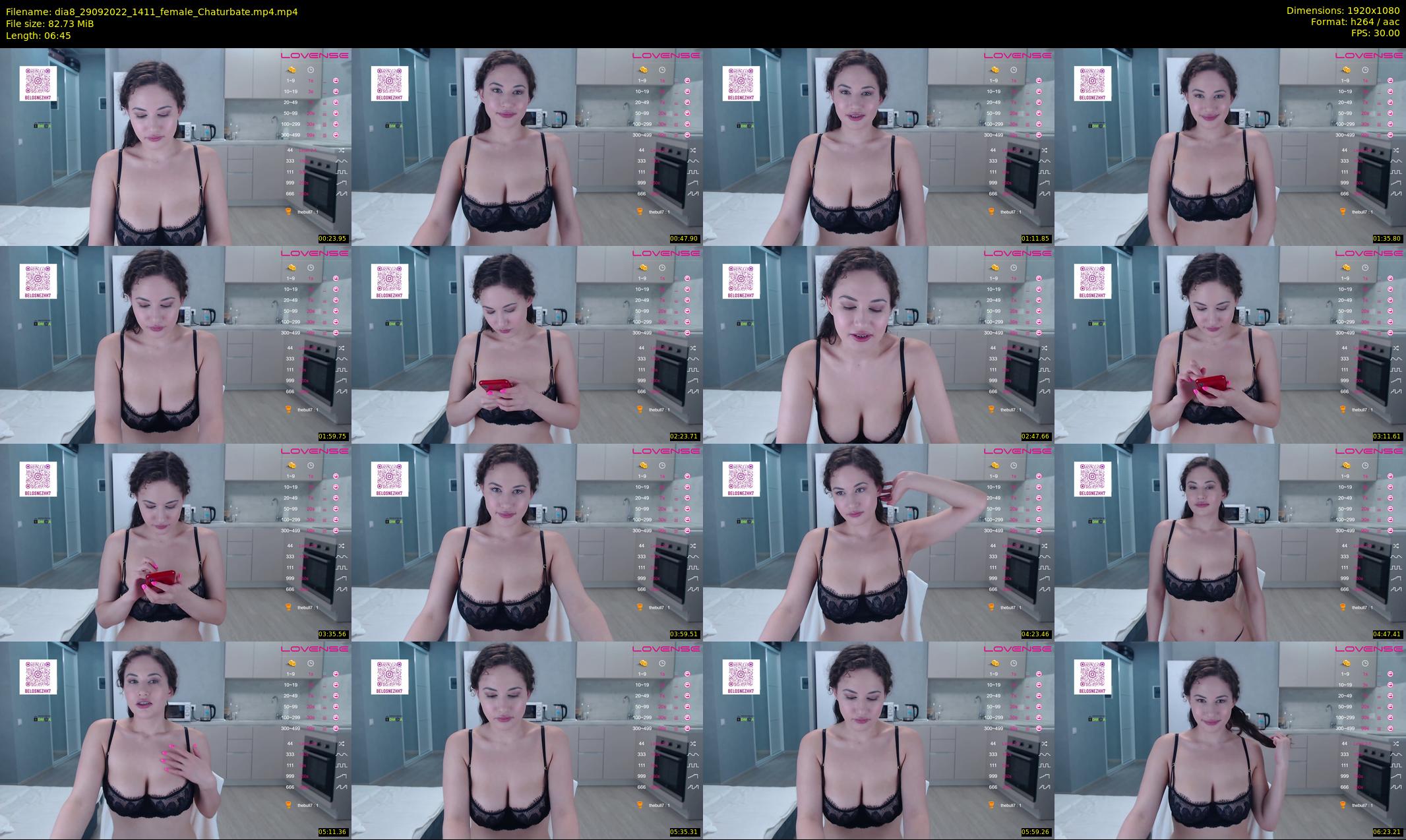 dia8 — 7 minute Chaturbate female cam show recording, 1080p, Sep 29, 2022