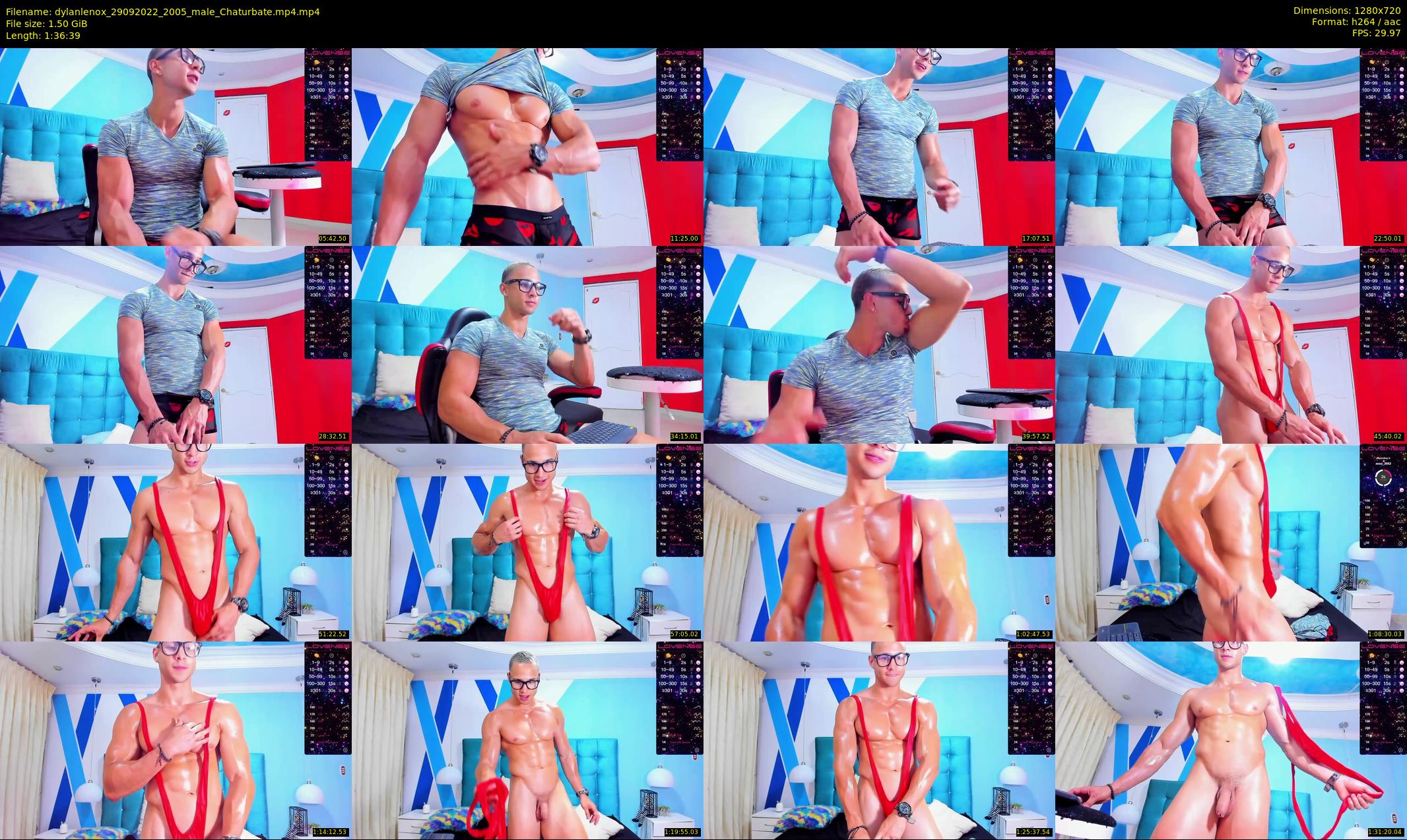 dylanlenox — 97 minute Chaturbate male cam show recording, 720p, Sep 29, 2022
