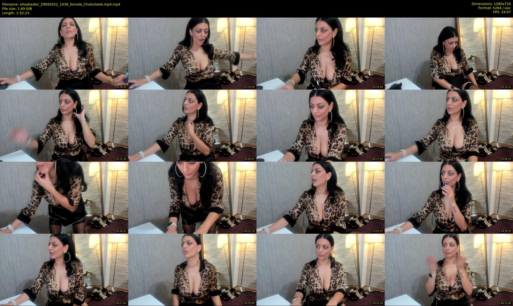 elisabaxter — 113 minute Chaturbate female cam show recording, 720p, Sep 29, 2022
