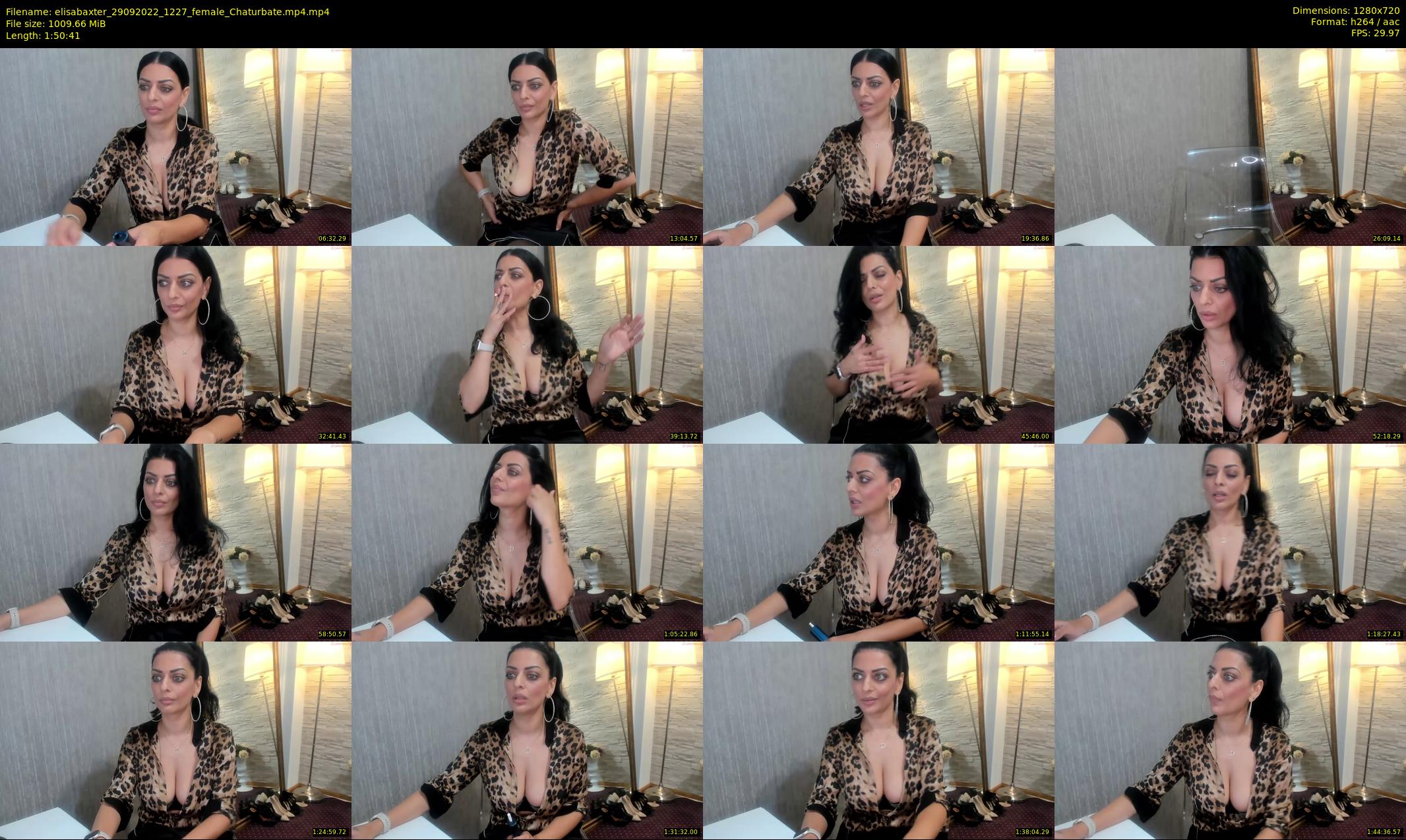 elisabaxter — 111 minute Chaturbate female cam show recording, 720p, Sep 29, 2022