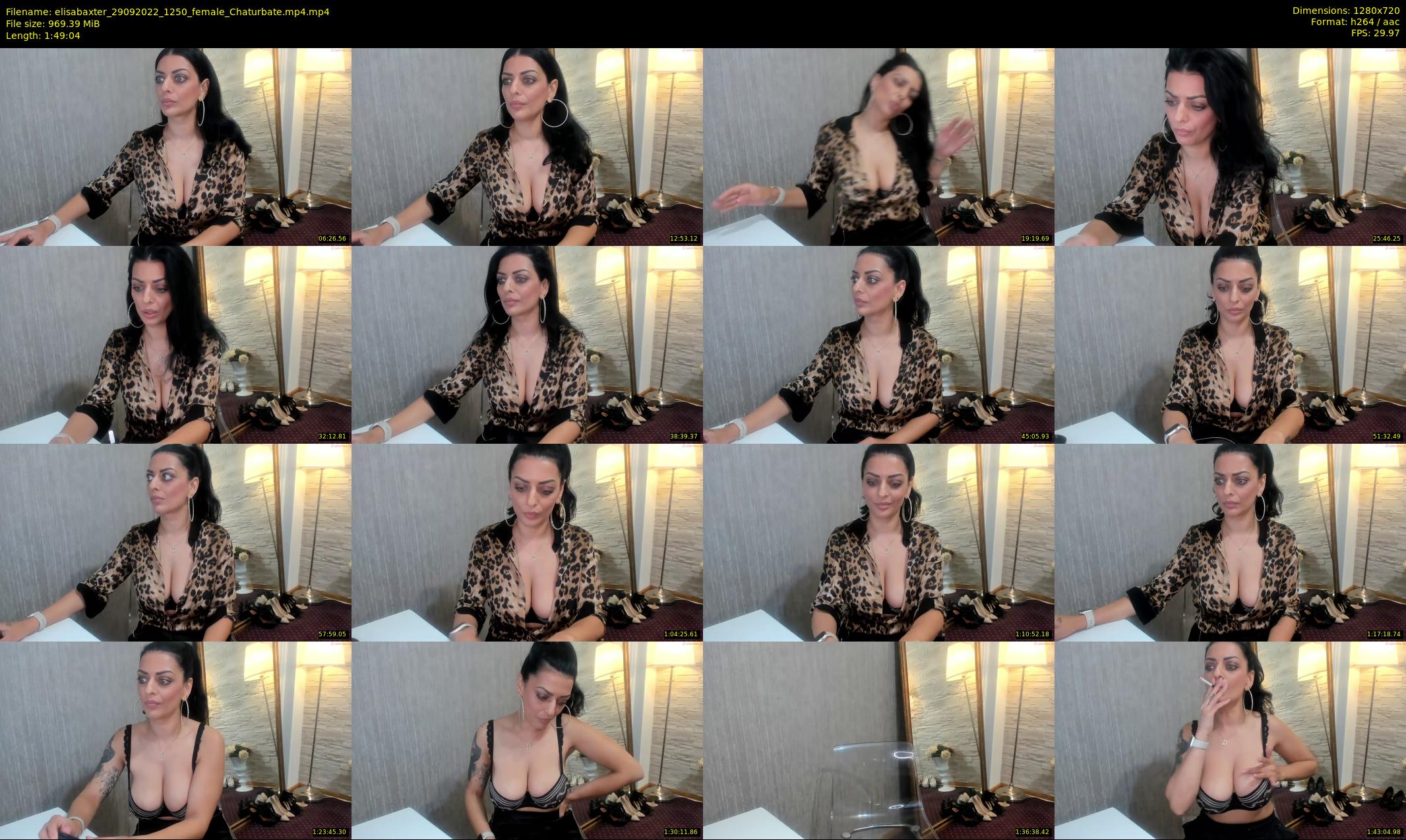 elisabaxter — 110 minute Chaturbate female cam show recording, 720p, Sep 29, 2022