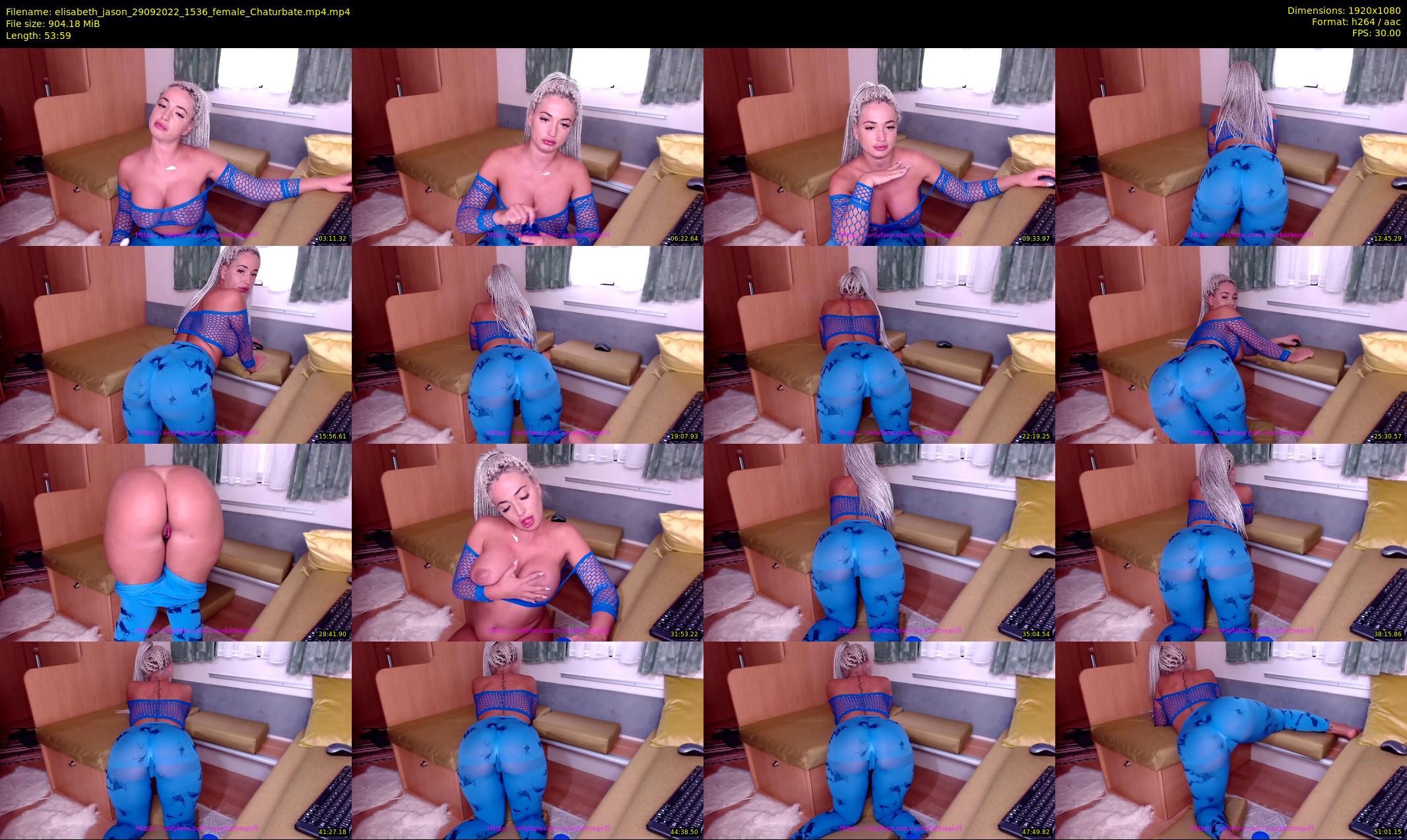 elisabeth_jason — 54 minute Chaturbate couple cam show recording, 1080p, Sep 29, 2022