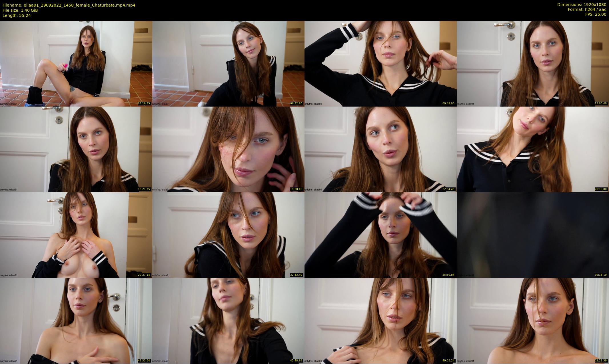 ellaa91 — 56 minute Chaturbate female cam show recording, 1080p, Sep 29, 2022