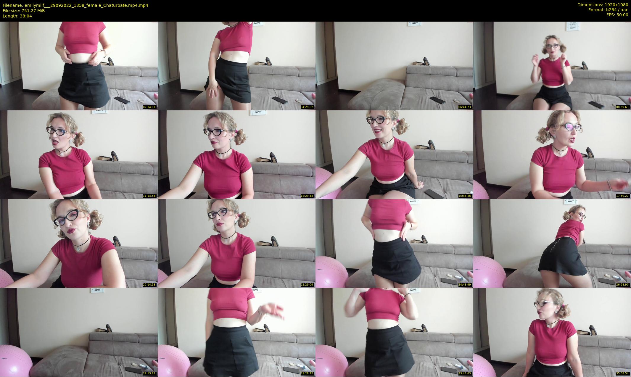 emilymilf__ — 39 minute Chaturbate female cam show recording, 1080p, Sep 29, 2022