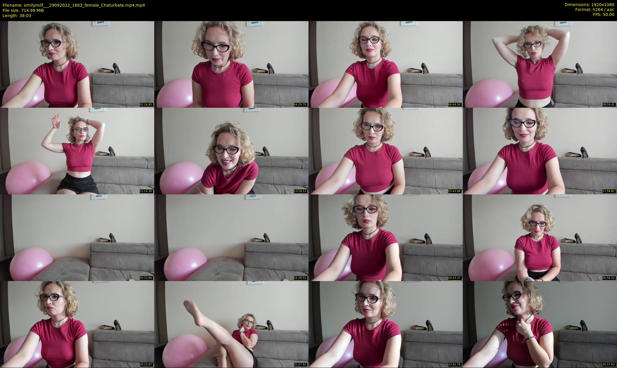 emilymilf__ — 39 minute Chaturbate female cam show recording, 1080p, Sep 29, 2022
