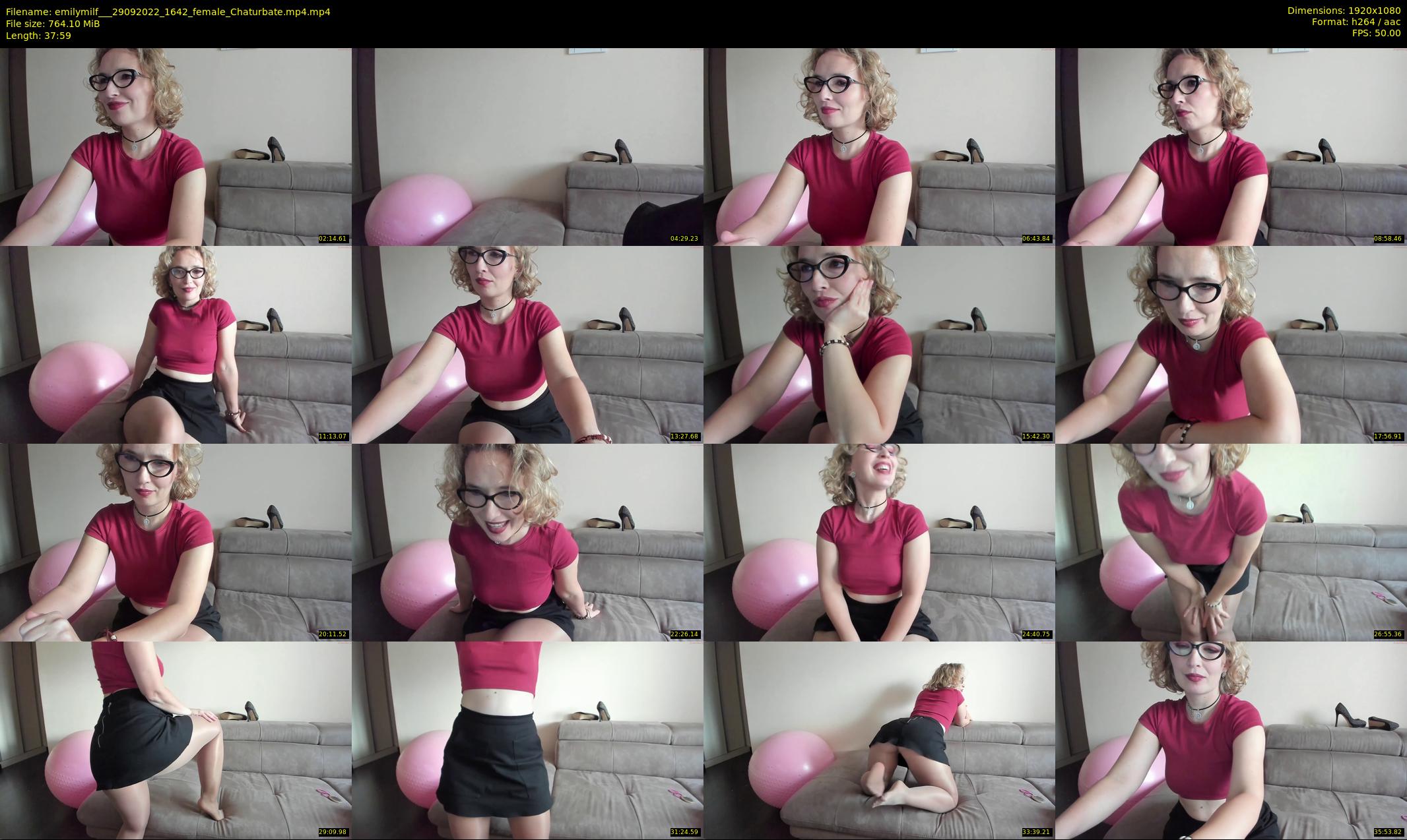 emilymilf__ — 38 minute Chaturbate female cam show recording, 1080p, Sep 29, 2022