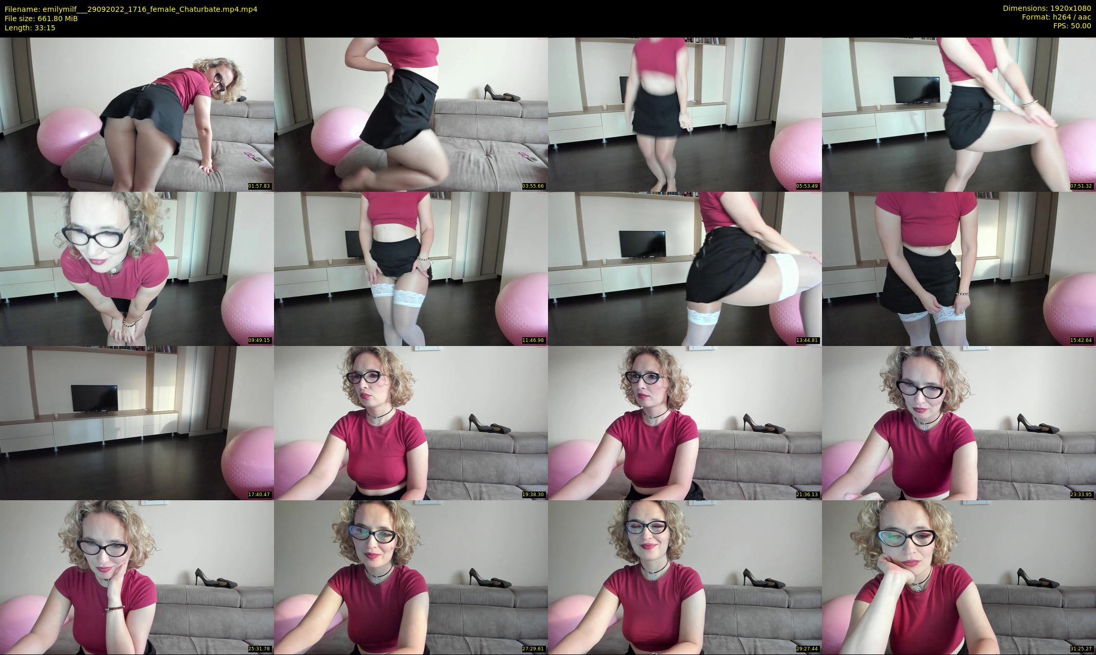 emilymilf__ — 34 minute Chaturbate female cam show recording, 1080p, Sep 29, 2022