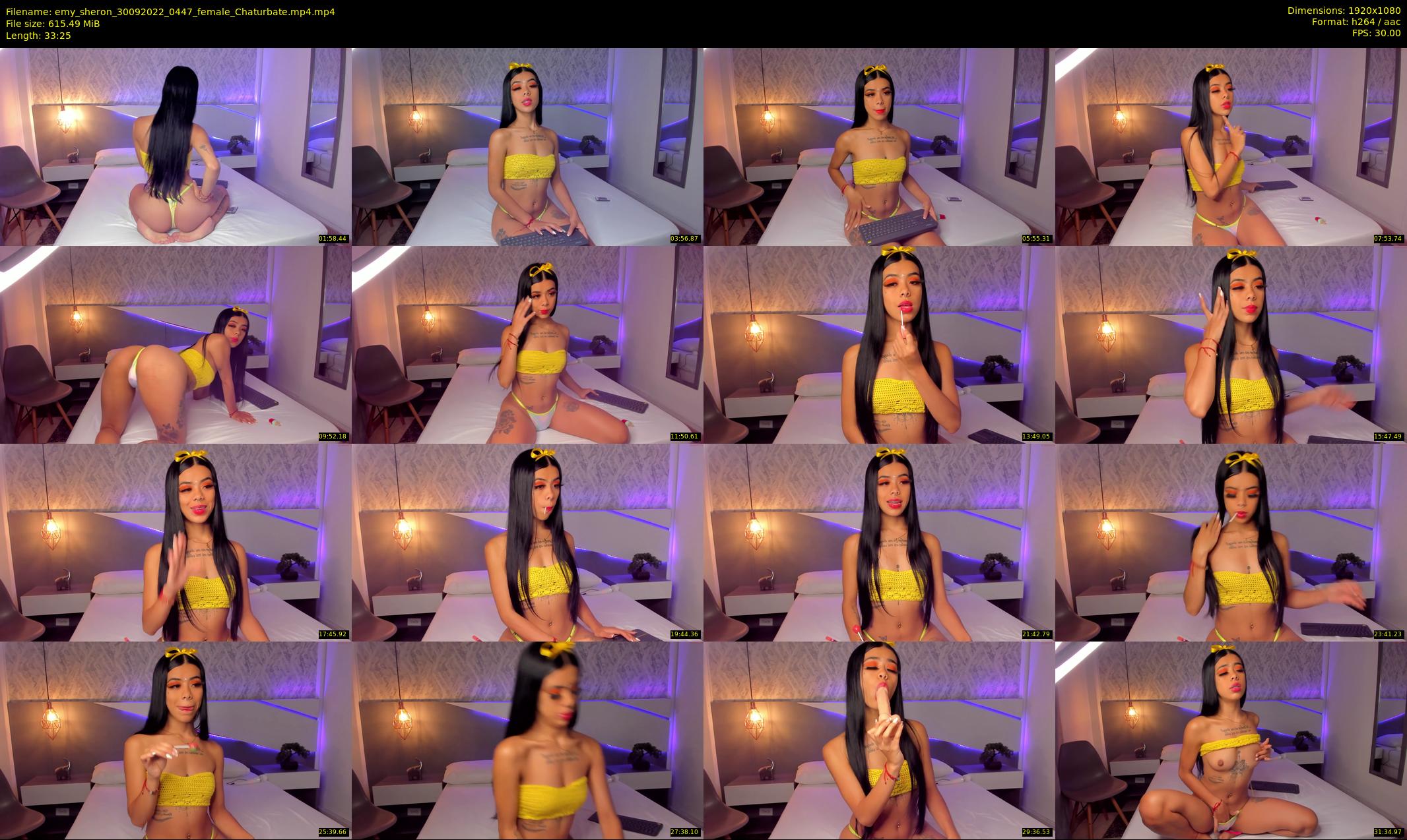 emy_sheron — 34 minute Chaturbate female cam show recording, 1080p, Sep 30, 2022