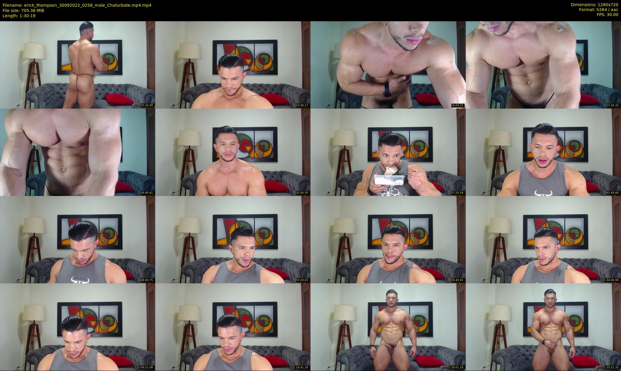 erick_thompson — 91 minute Chaturbate male cam show recording, 720p, Sep 30, 2022