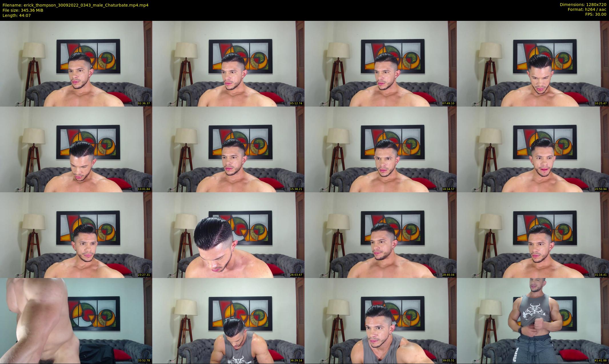 erick_thompson — 45 minute Chaturbate male cam show recording, 720p, Sep 30, 2022