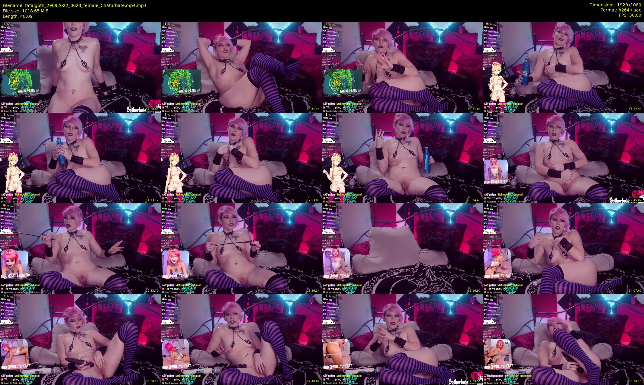 fatalgoth — 49 minute Chaturbate couple cam show recording, 1080p, Sep 29, 2022