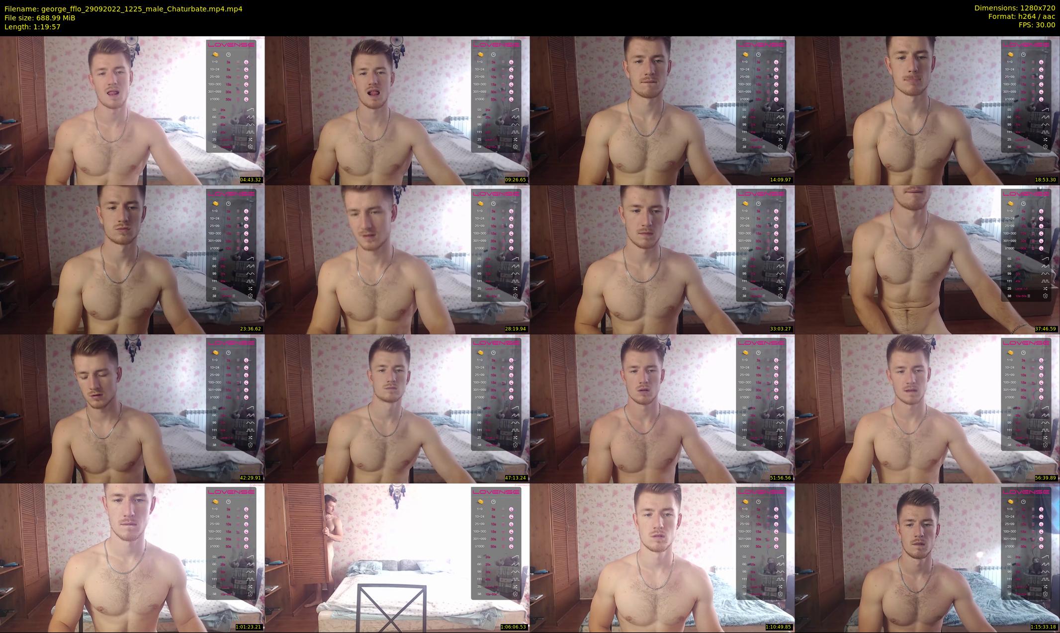 george_fflo — 80 minute Chaturbate male cam show recording, 720p, Sep 29, 2022
