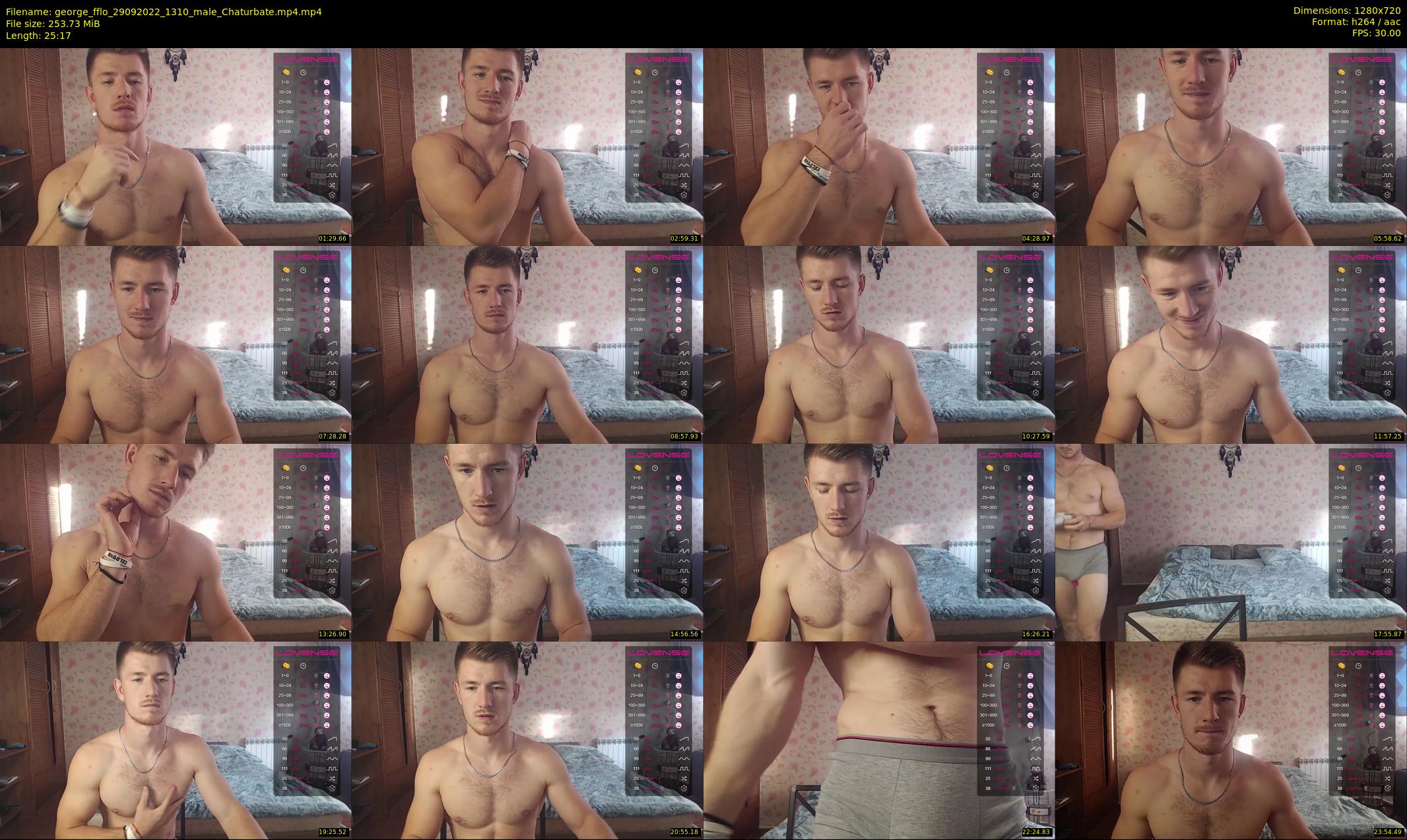 george_fflo — 26 minute Chaturbate male cam show recording, 720p, Sep 29, 2022