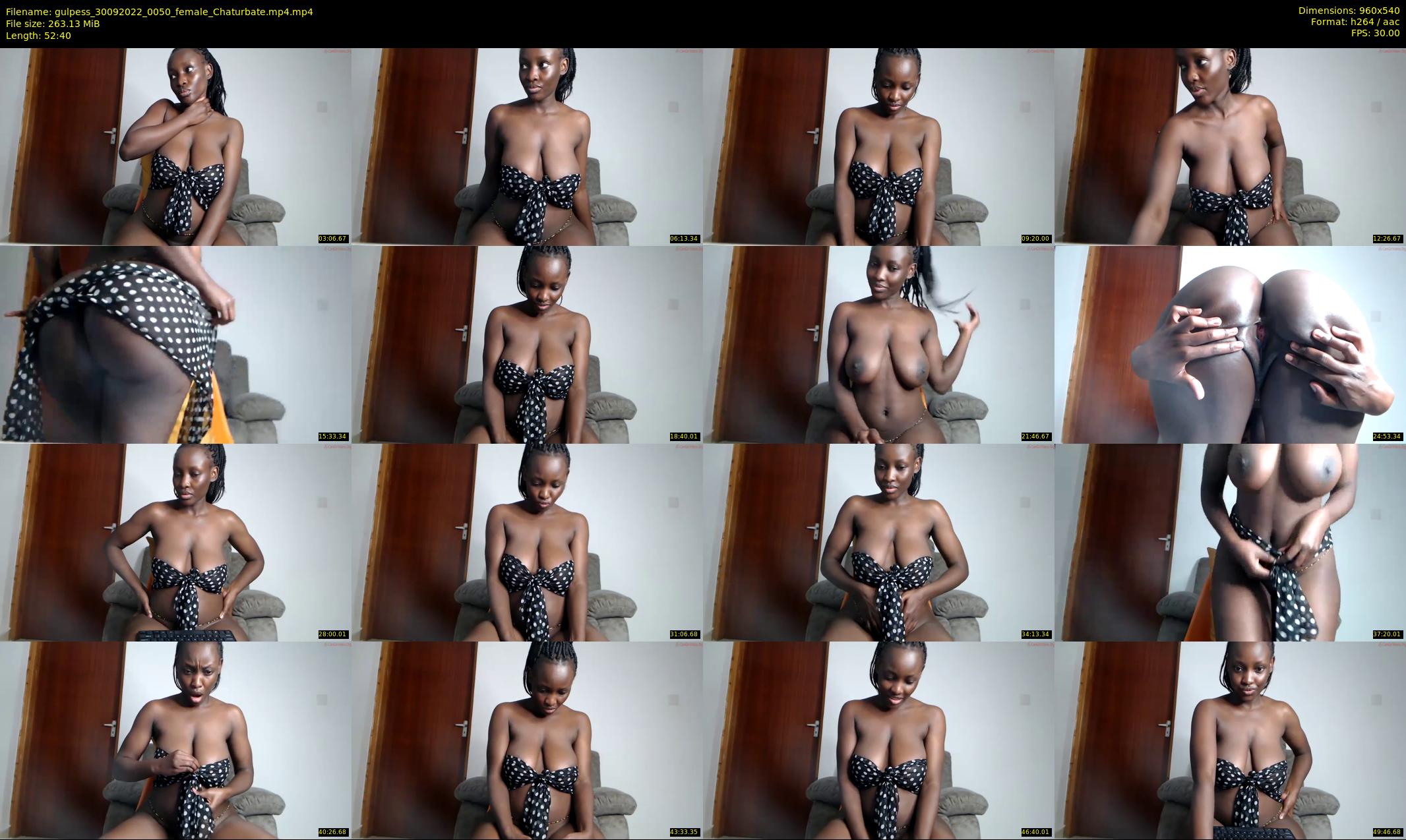 gulpess — 53 minute Chaturbate female cam show recording, 480p, Sep 30, 2022