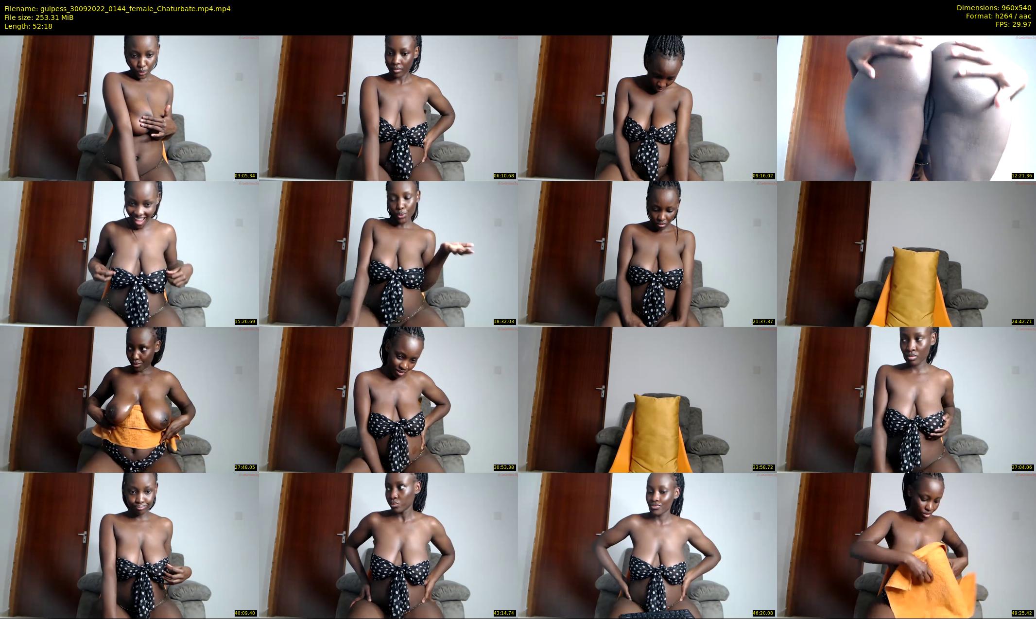 gulpess — 53 minute Chaturbate female cam show recording, 480p, Sep 30, 2022