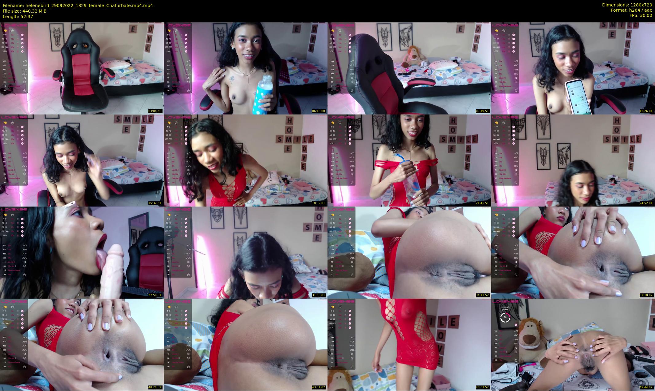 helenebird — 53 minute Chaturbate female cam show recording, 720p, Sep 29, 2022