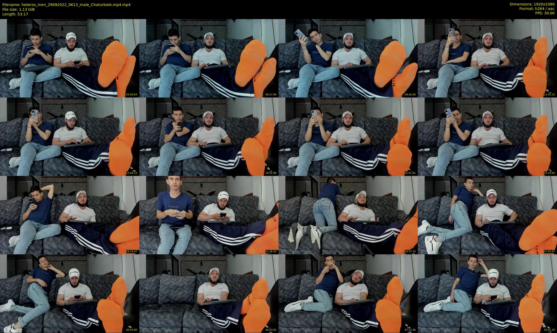heteros_men — 54 minute Chaturbate male cam show recording, 1080p, Sep 29, 2022