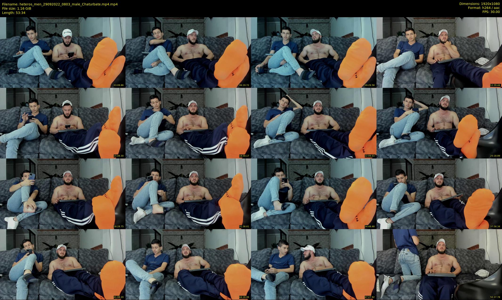 heteros_men — 54 minute Chaturbate male cam show recording, 1080p, Sep 29, 2022
