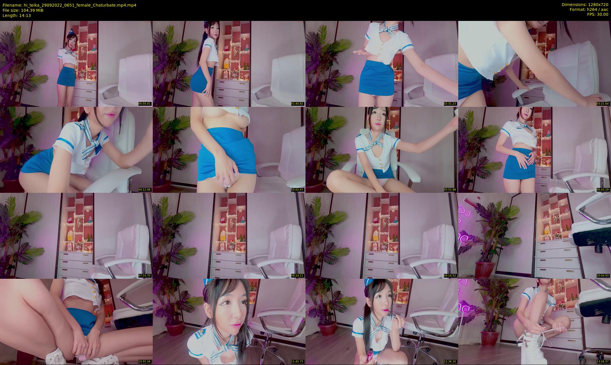 hi_teika — 15 minute Chaturbate female cam show recording, 720p, Sep 29, 2022