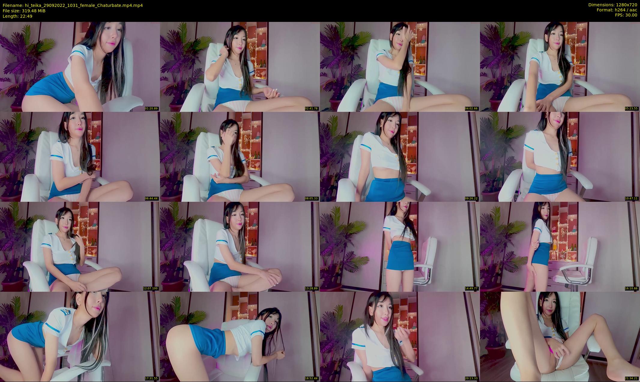 hi_teika — 23 minute Chaturbate female cam show recording, 720p, Sep 29, 2022