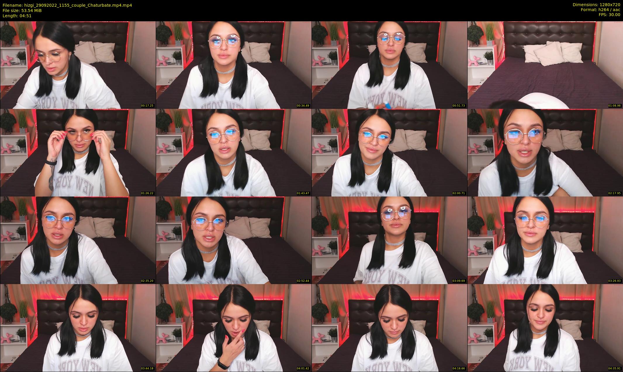 hizgi — 5 minute Chaturbate couple cam show recording, 720p, Sep 29, 2022