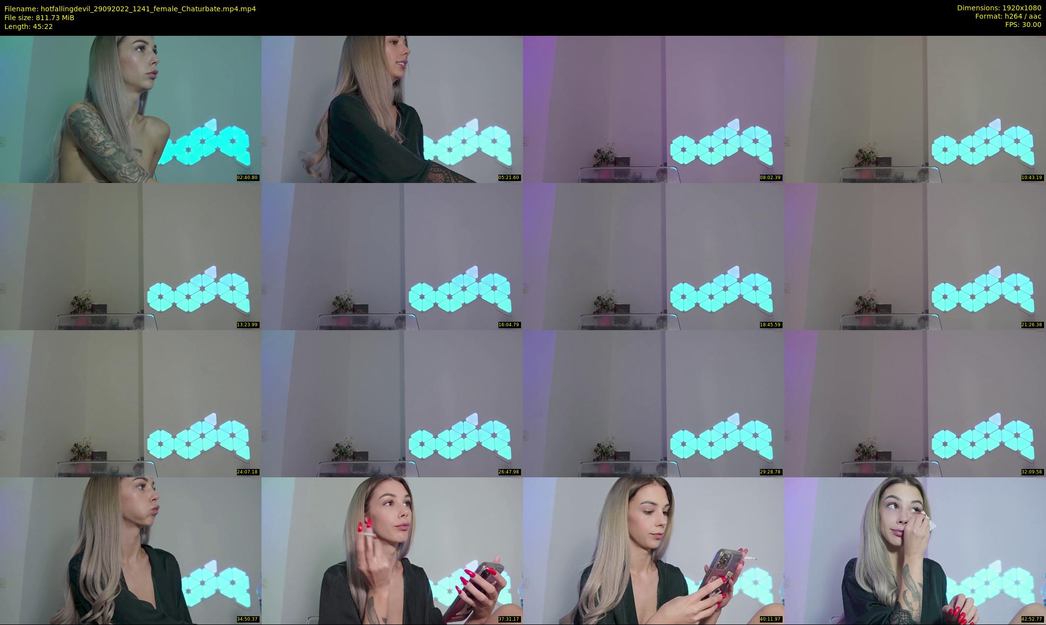 hotfallingdevil — 46 minute Chaturbate female cam show recording, 1080p, Sep 29, 2022