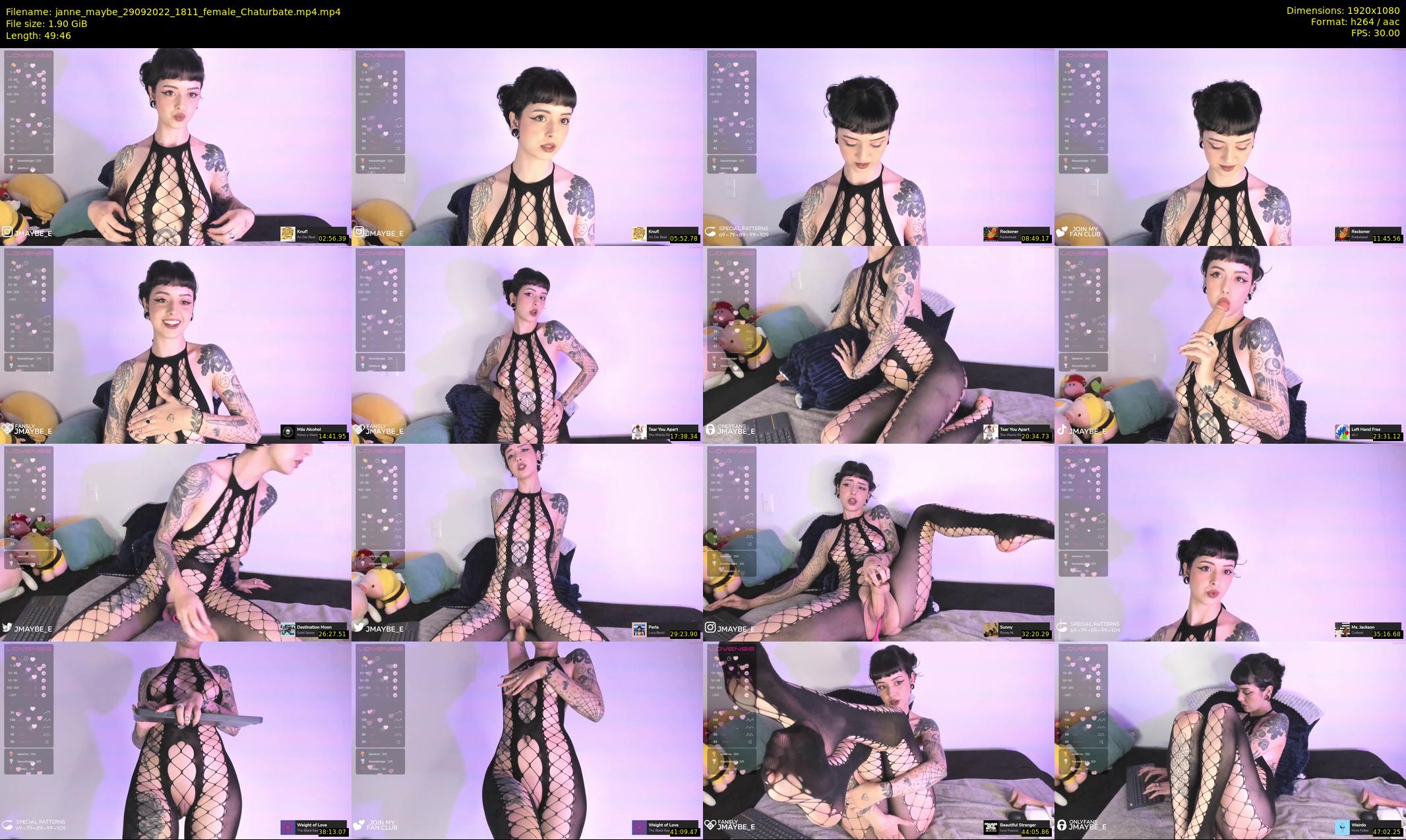 janne_maybe — 50 minute Chaturbate female cam show recording, 1080p, Sep 29, 2022
