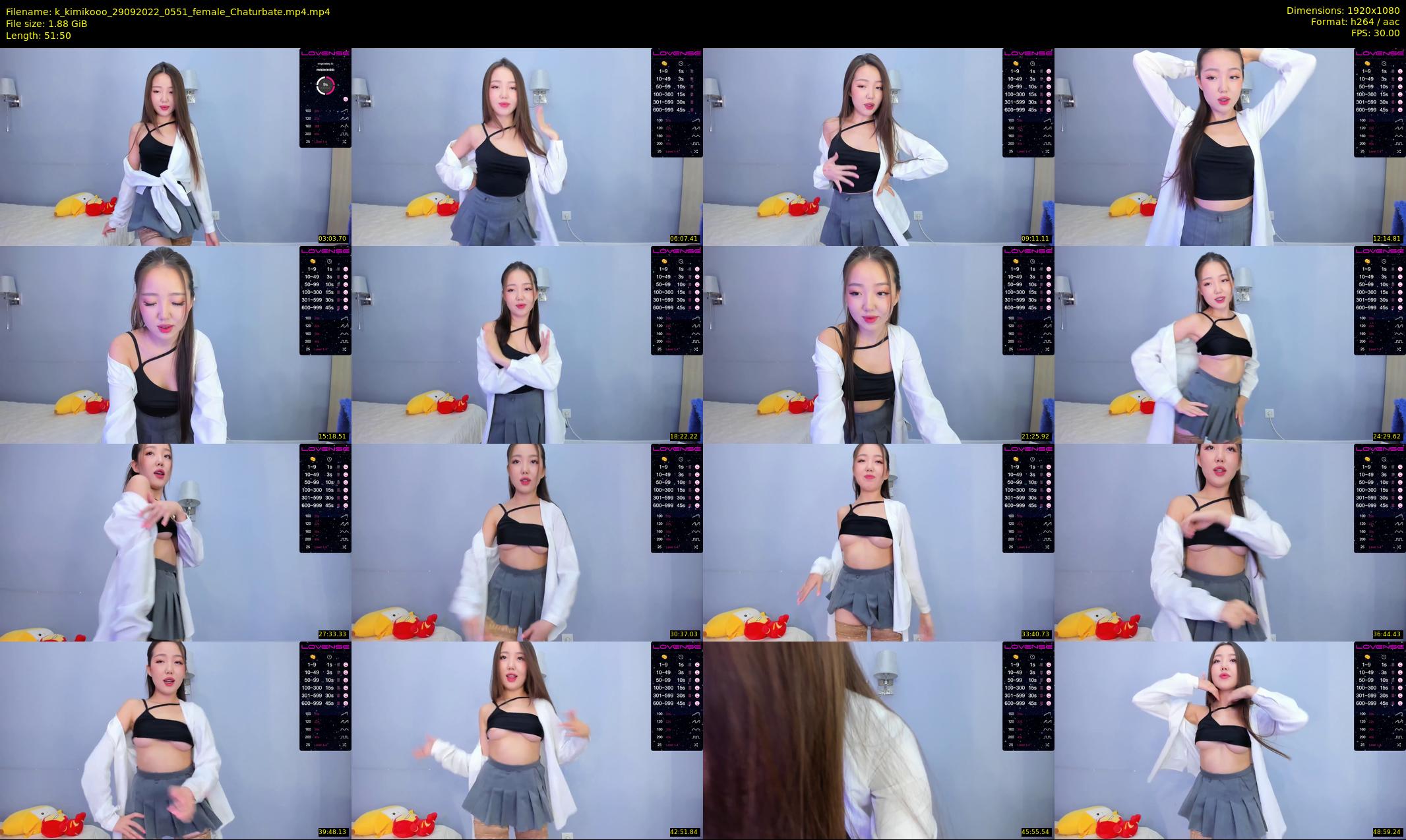 k_kimikooo — 52 minute Chaturbate female cam show recording, 1080p, Sep 29, 2022