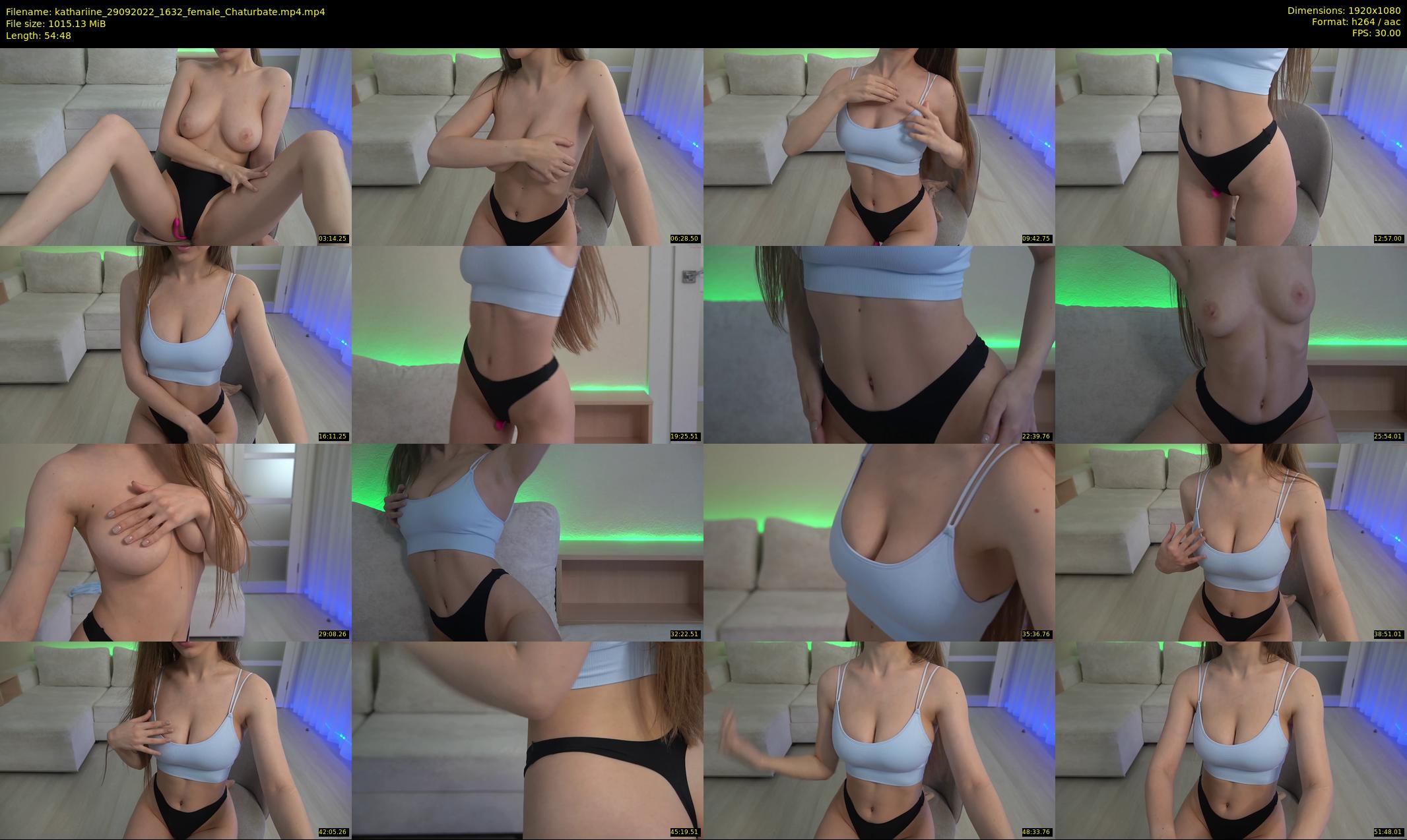 kathariine — 55 minute Chaturbate female cam show recording, 1080p, Sep 29, 2022