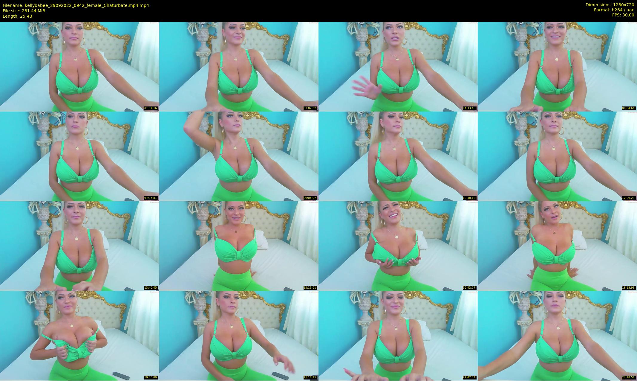 kellybabee — 26 minute Chaturbate female cam show recording, 720p, Sep 29, 2022