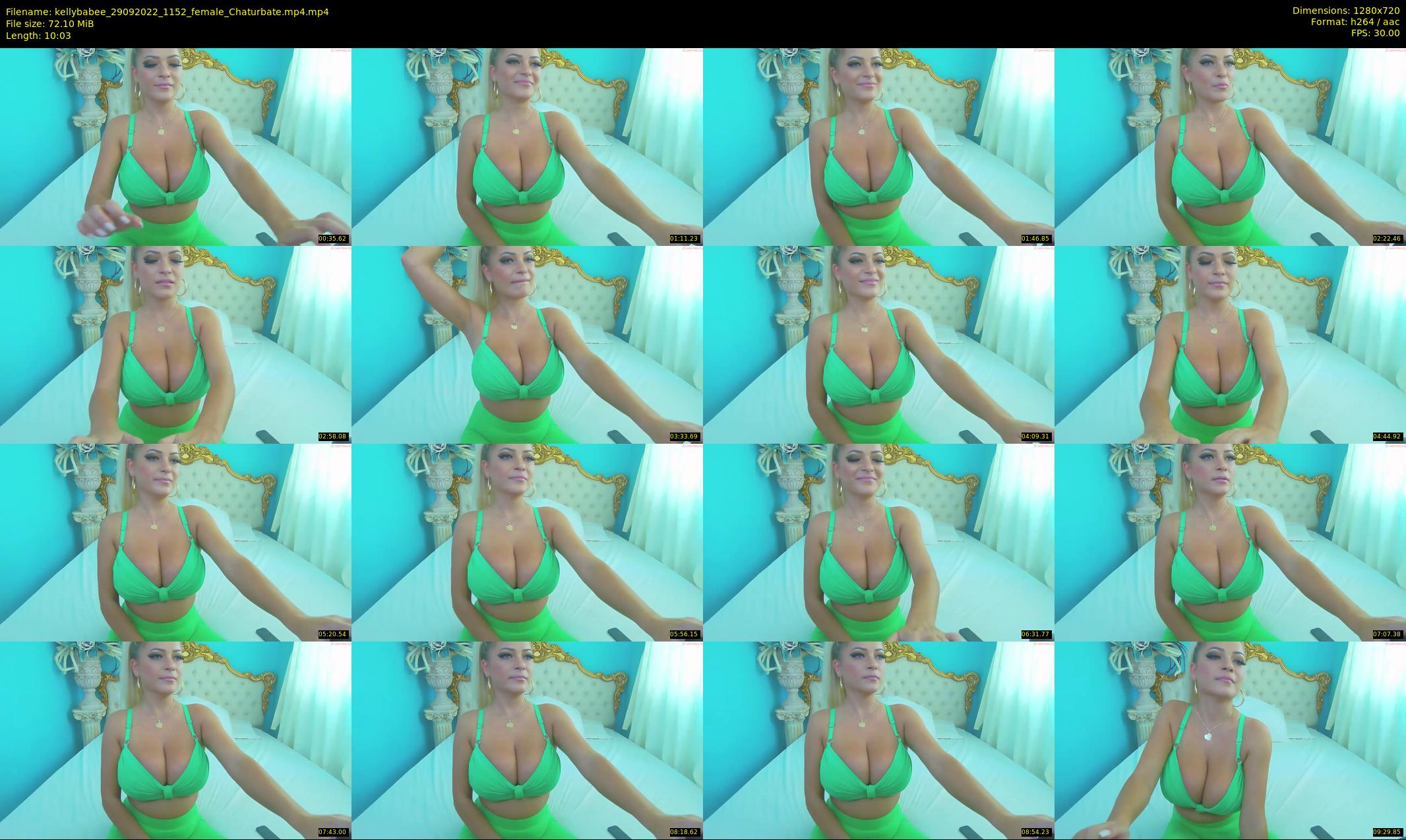 kellybabee — 11 minute Chaturbate female cam show recording, 720p, Sep 29, 2022
