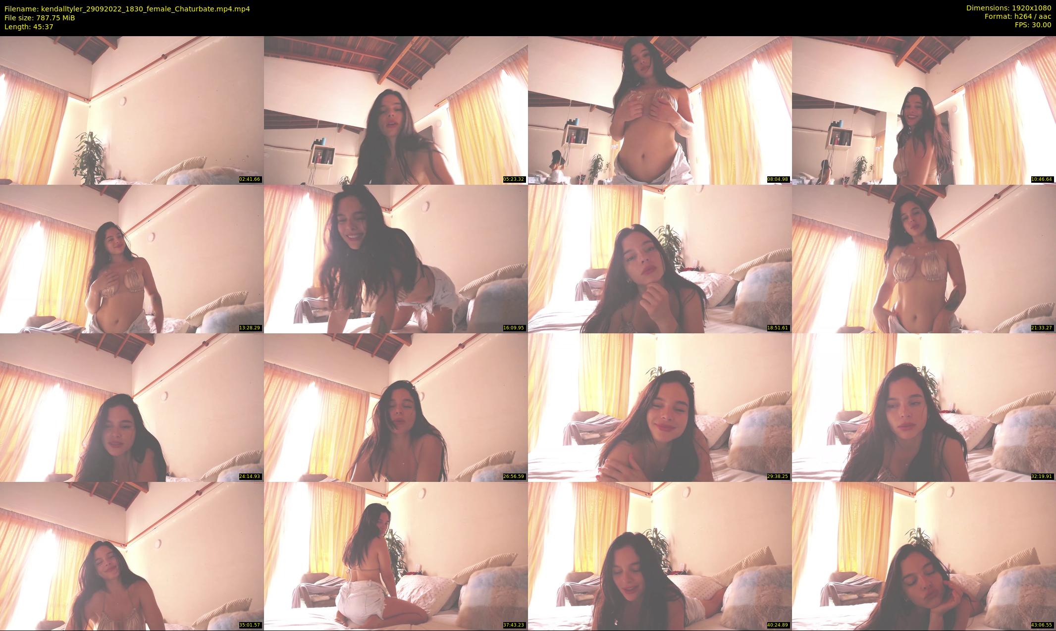 kendalltyler — 46 minute Chaturbate female cam show recording, 1080p, Sep 29, 2022