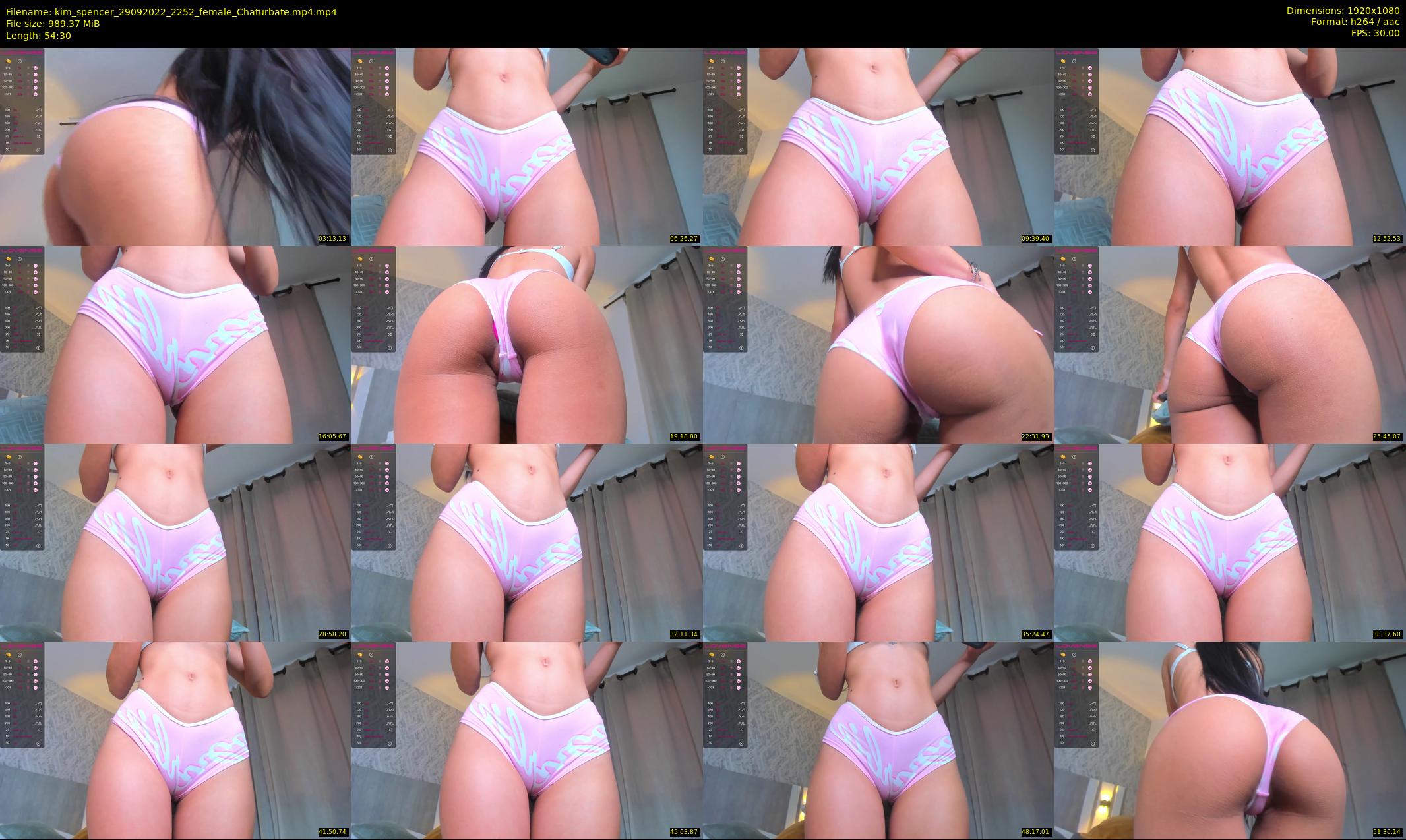 kim_spencer — 55 minute Chaturbate female cam show recording, 1080p, Sep 29, 2022