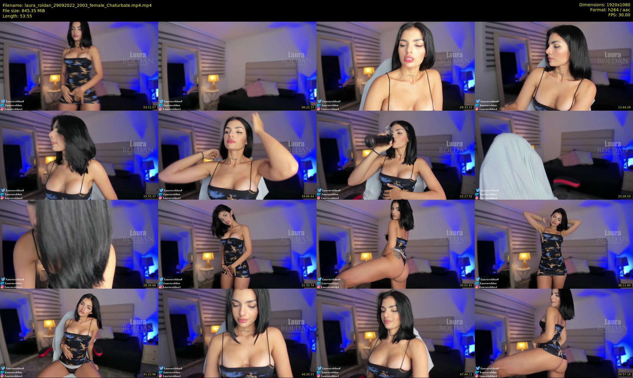 laura_roldan — 54 minute Chaturbate female cam show recording, 1080p, Sep 29, 2022