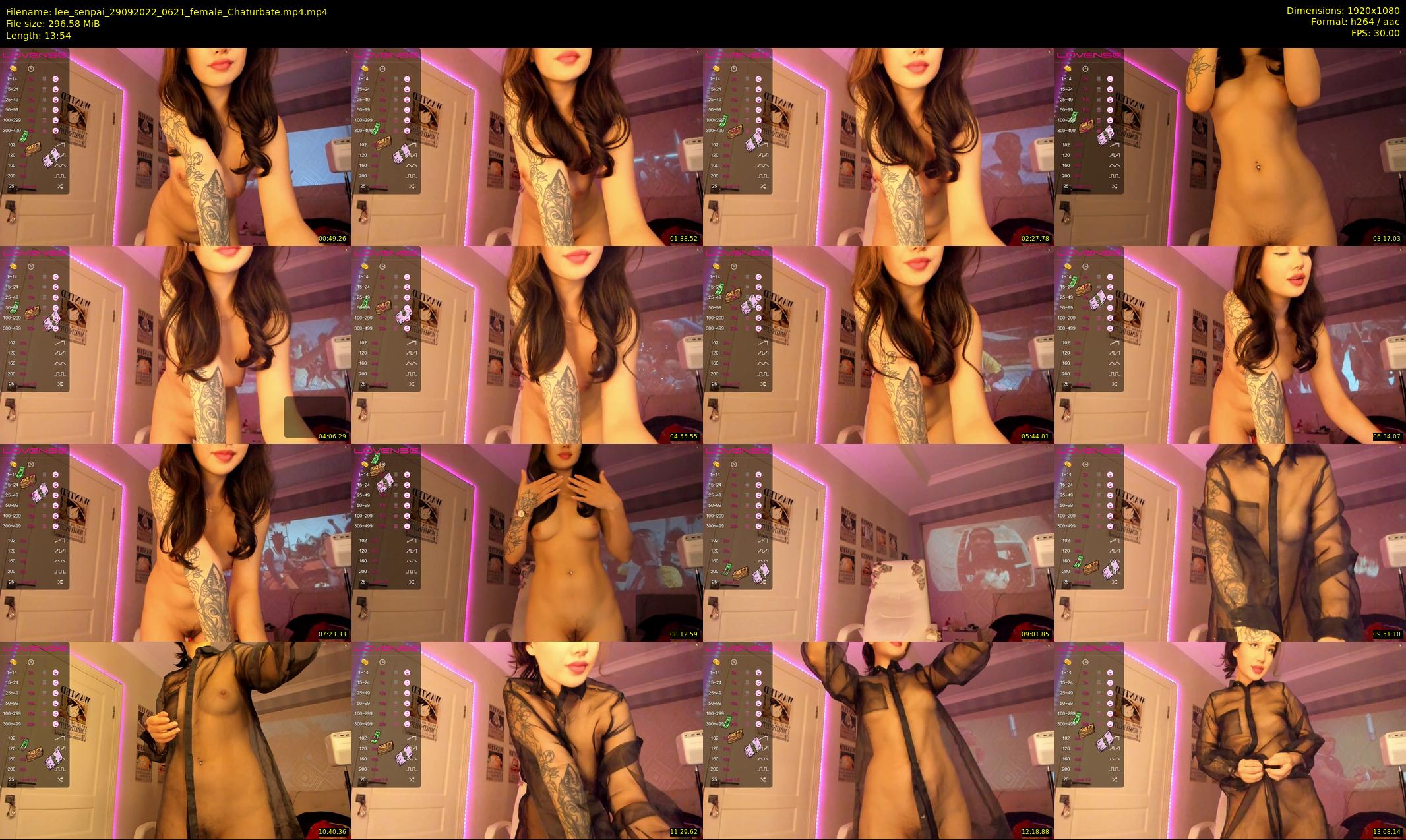 lee_senpai — 14 minute Chaturbate female cam show recording, 1080p, Sep 29, 2022