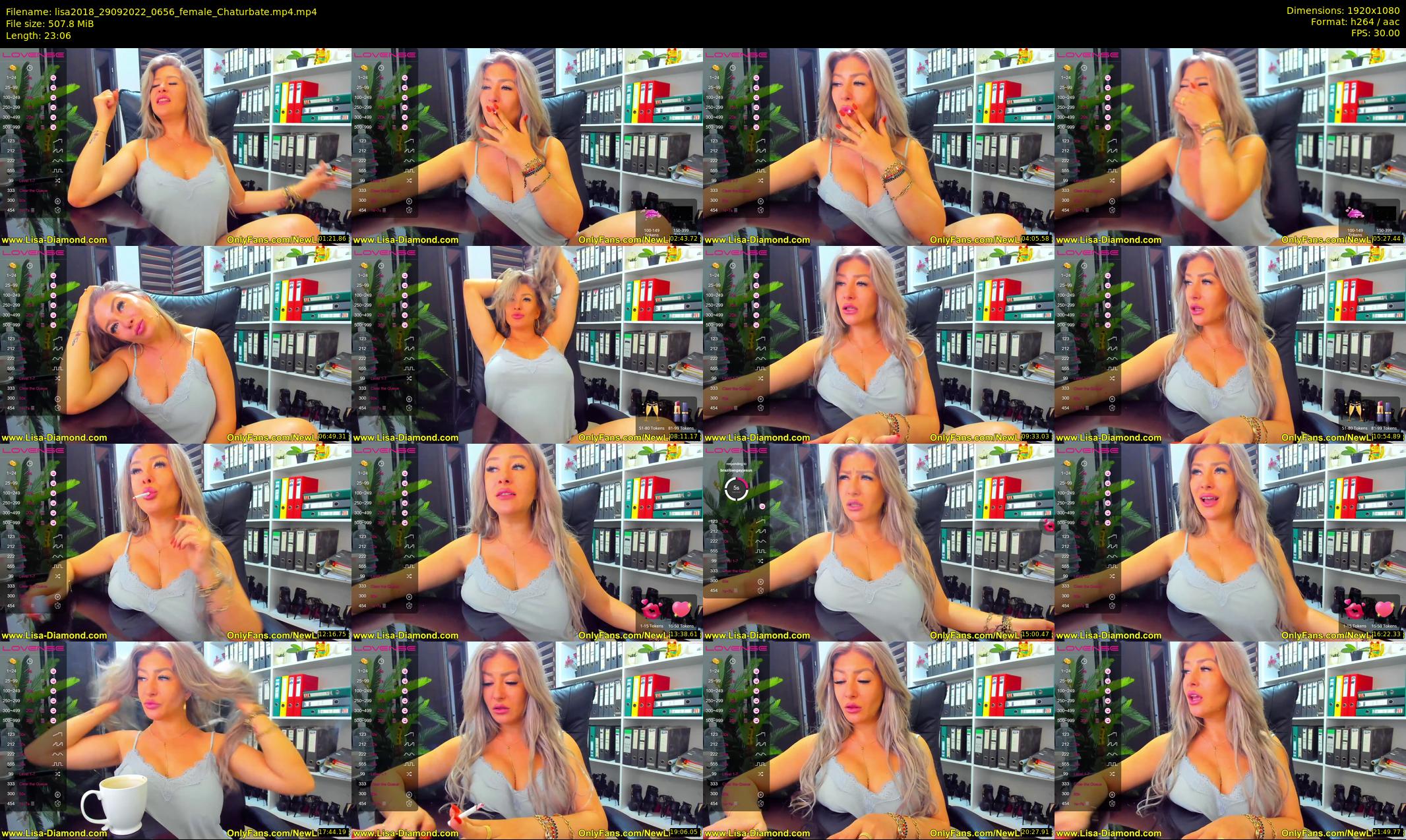 lisa2018 — 24 minute Chaturbate female cam show recording, 1080p, Sep 29, 2022