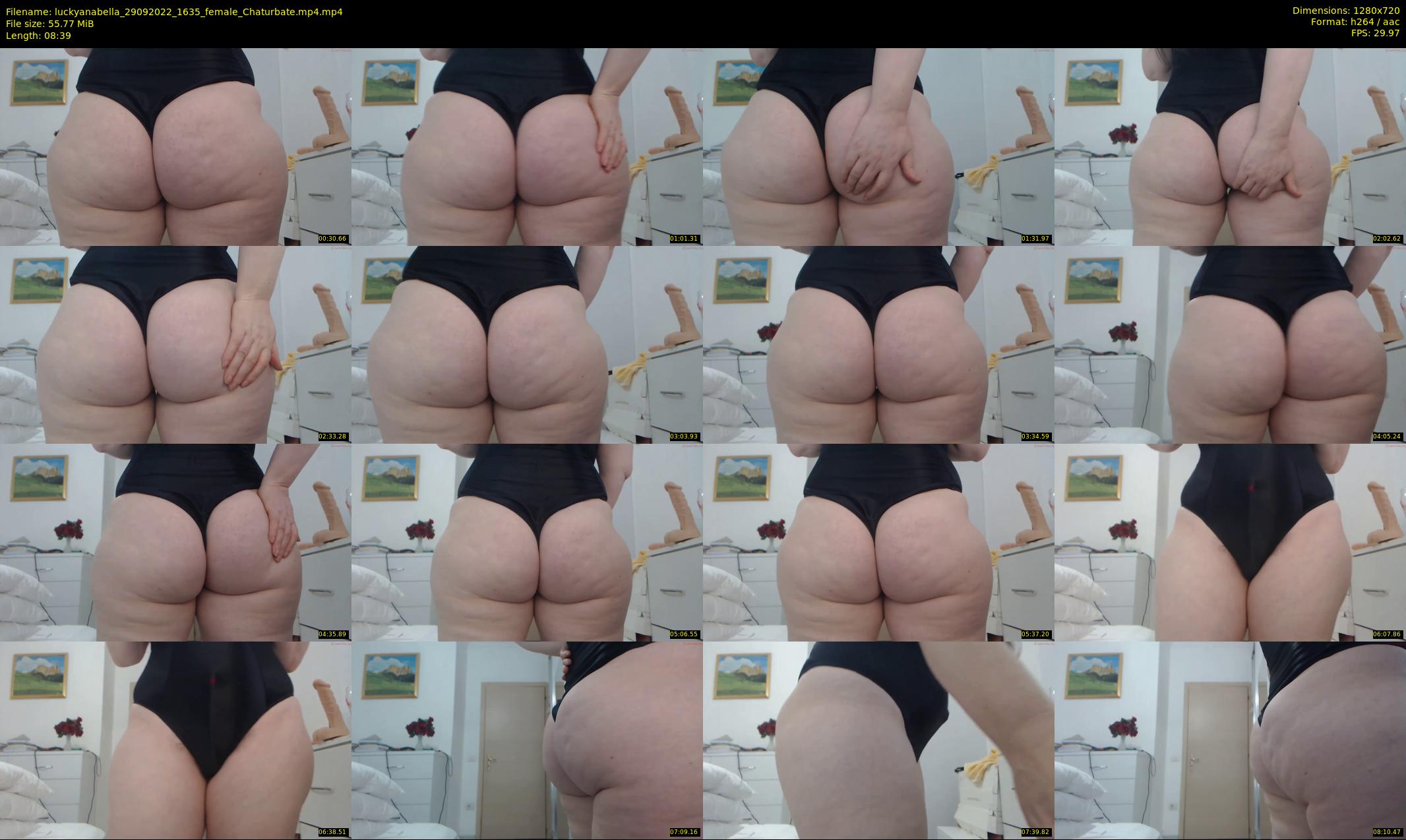 luckyanabella — 9 minute Chaturbate female cam show recording, 720p, Sep 29, 2022