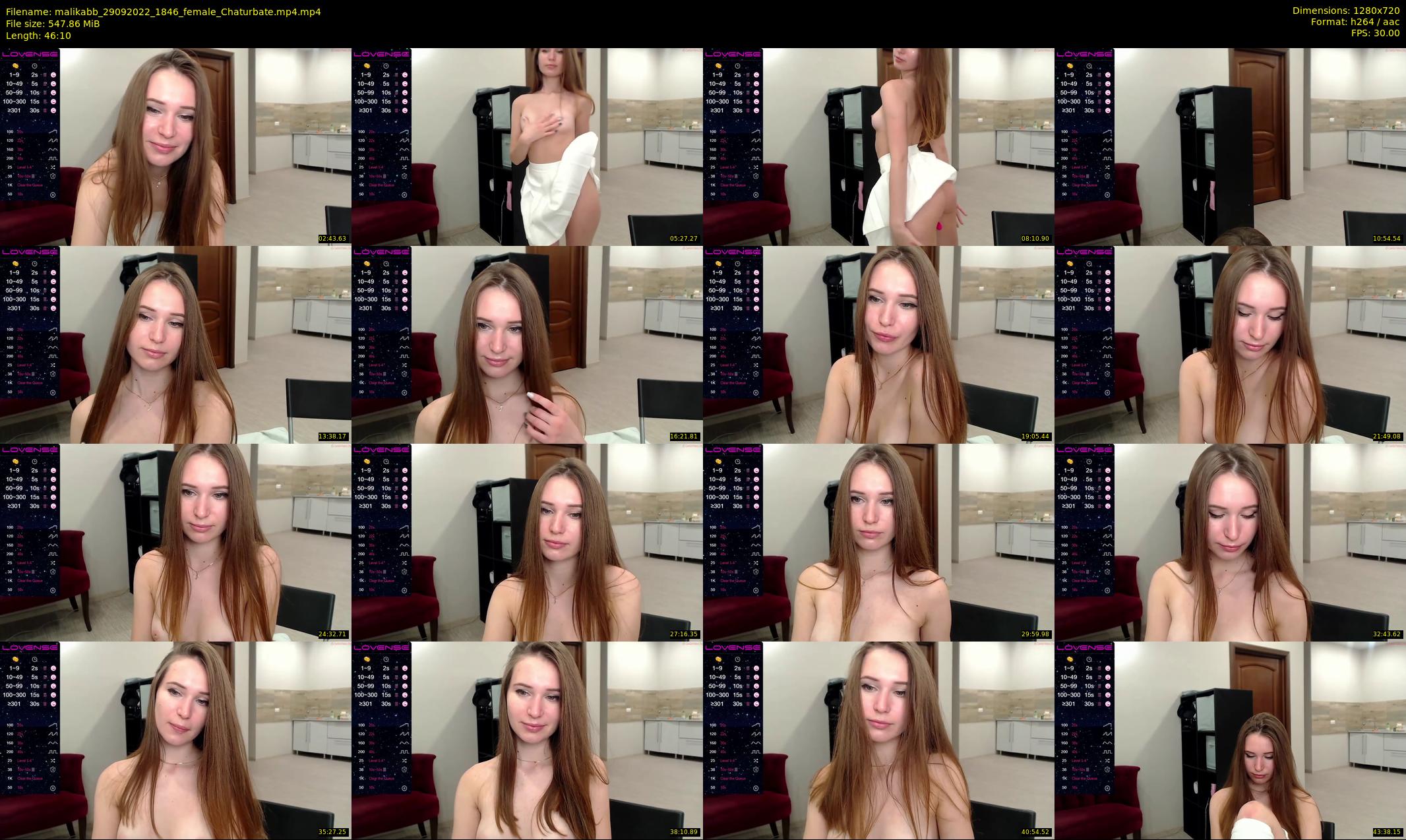 malikabb — 47 minute Chaturbate female cam show recording, 720p, Sep 29, 2022