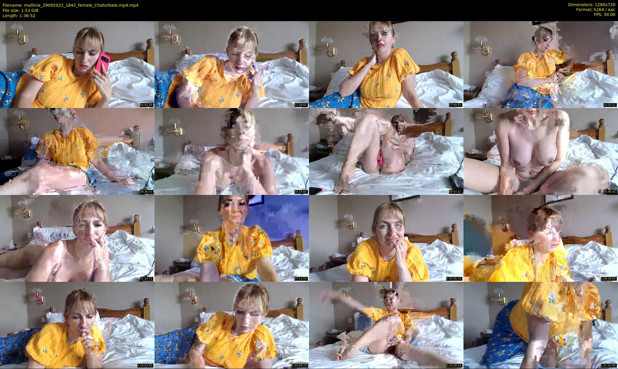 mallinia — 97 minute Chaturbate female cam show recording, 720p, Sep 29, 2022