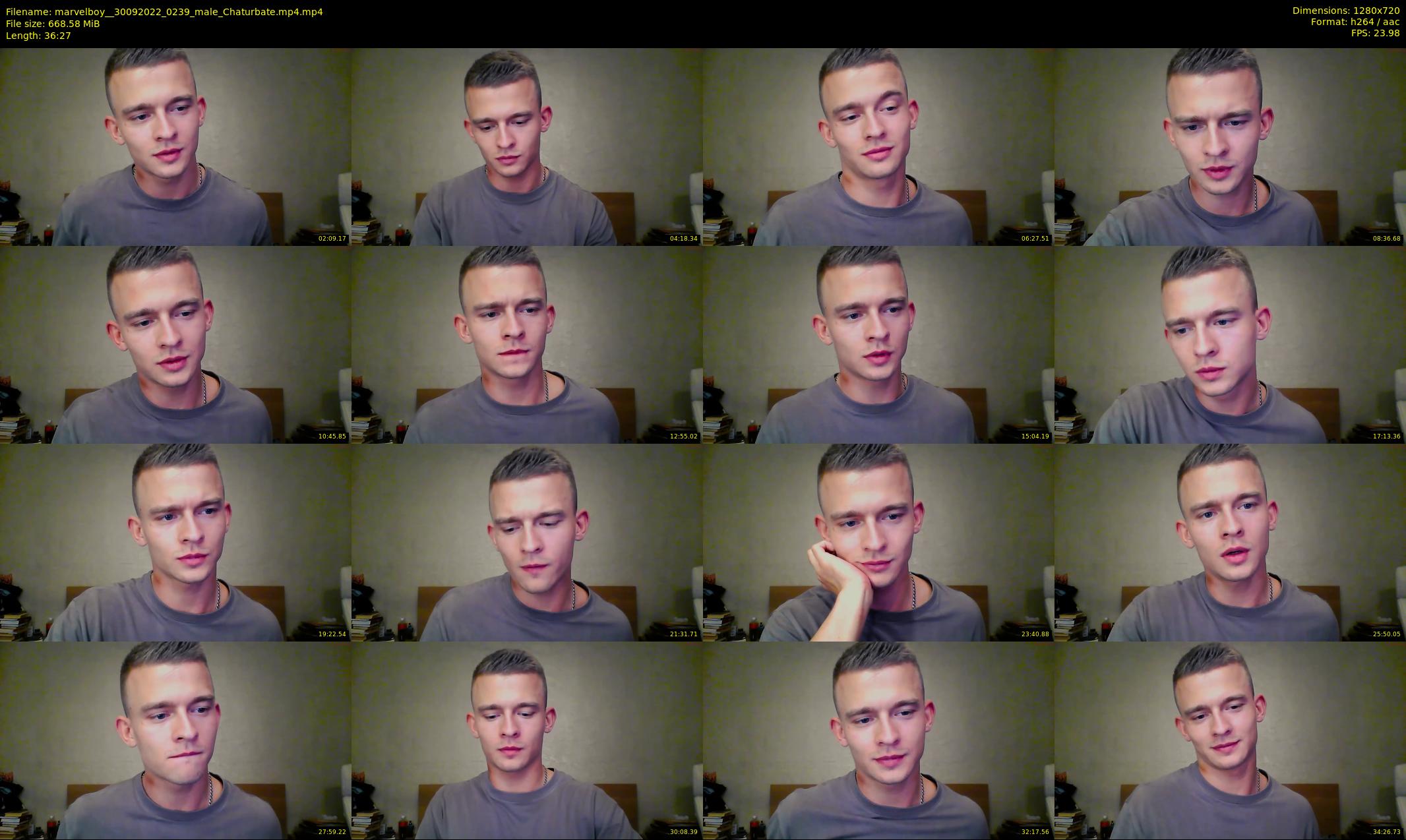 marvelboy_ — 37 minute Chaturbate male cam show recording, 720p, Sep 30, 2022