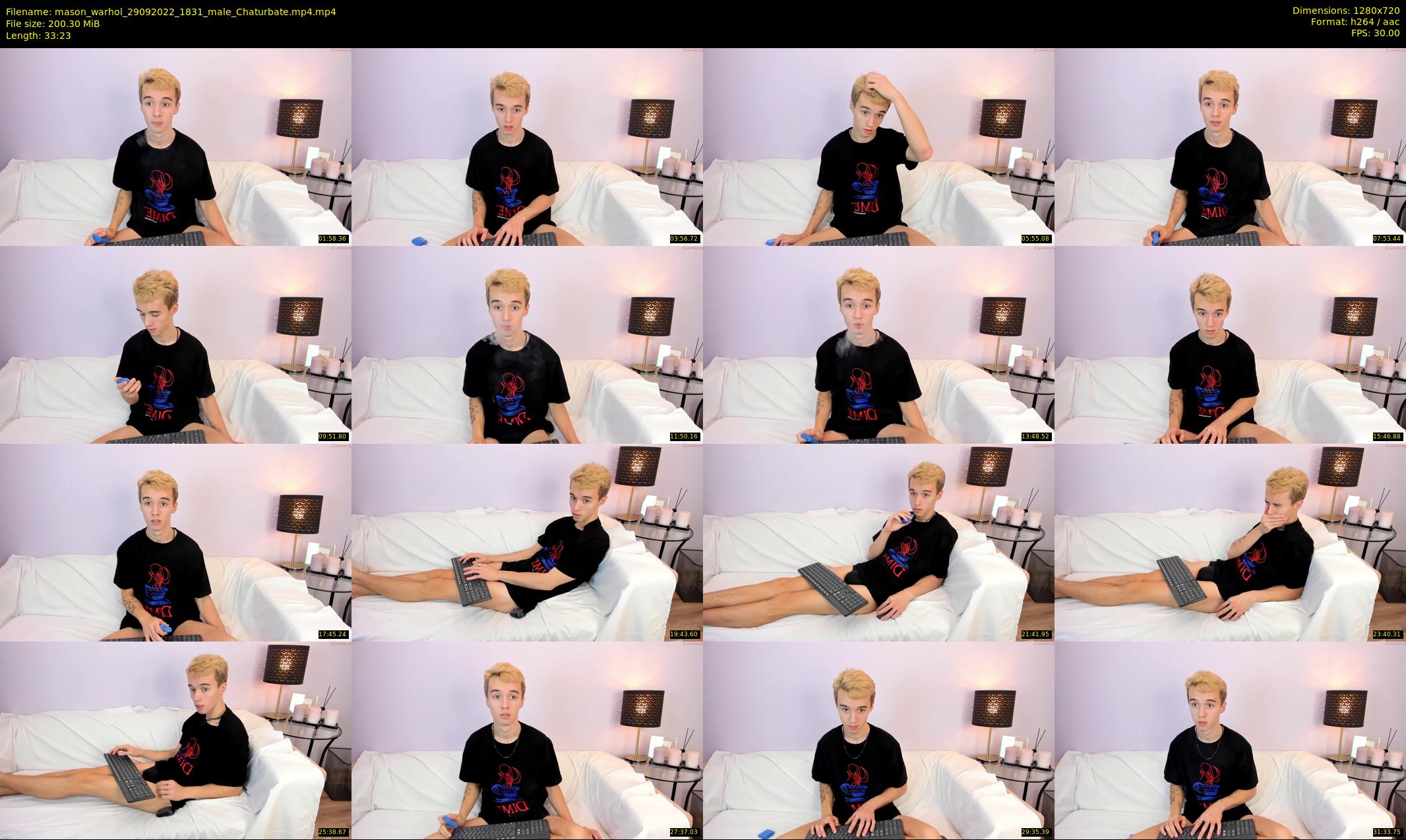 mason_warhol — 34 minute Chaturbate male cam show recording, 720p, Sep 29, 2022