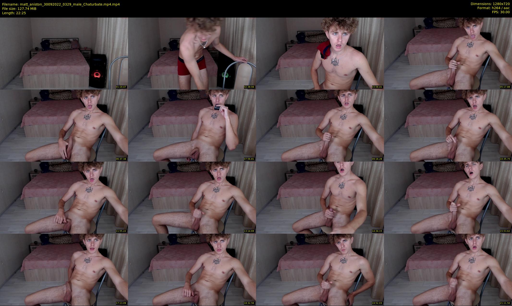 matt_aniston — 23 minute Chaturbate male cam show recording, 720p, Sep 30, 2022
