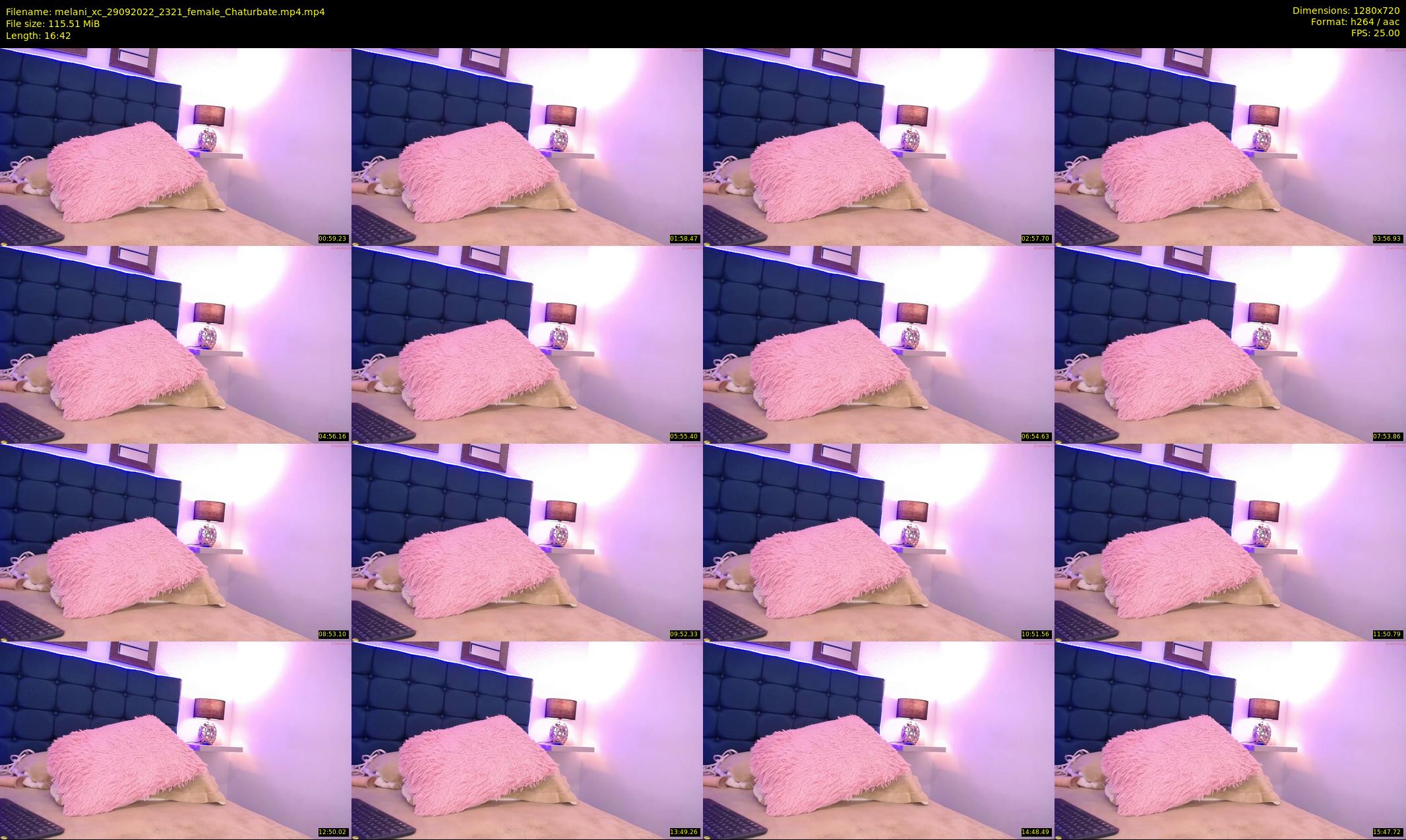 melani_xc — 17 minute Chaturbate female cam show recording, 720p, Sep 29, 2022
