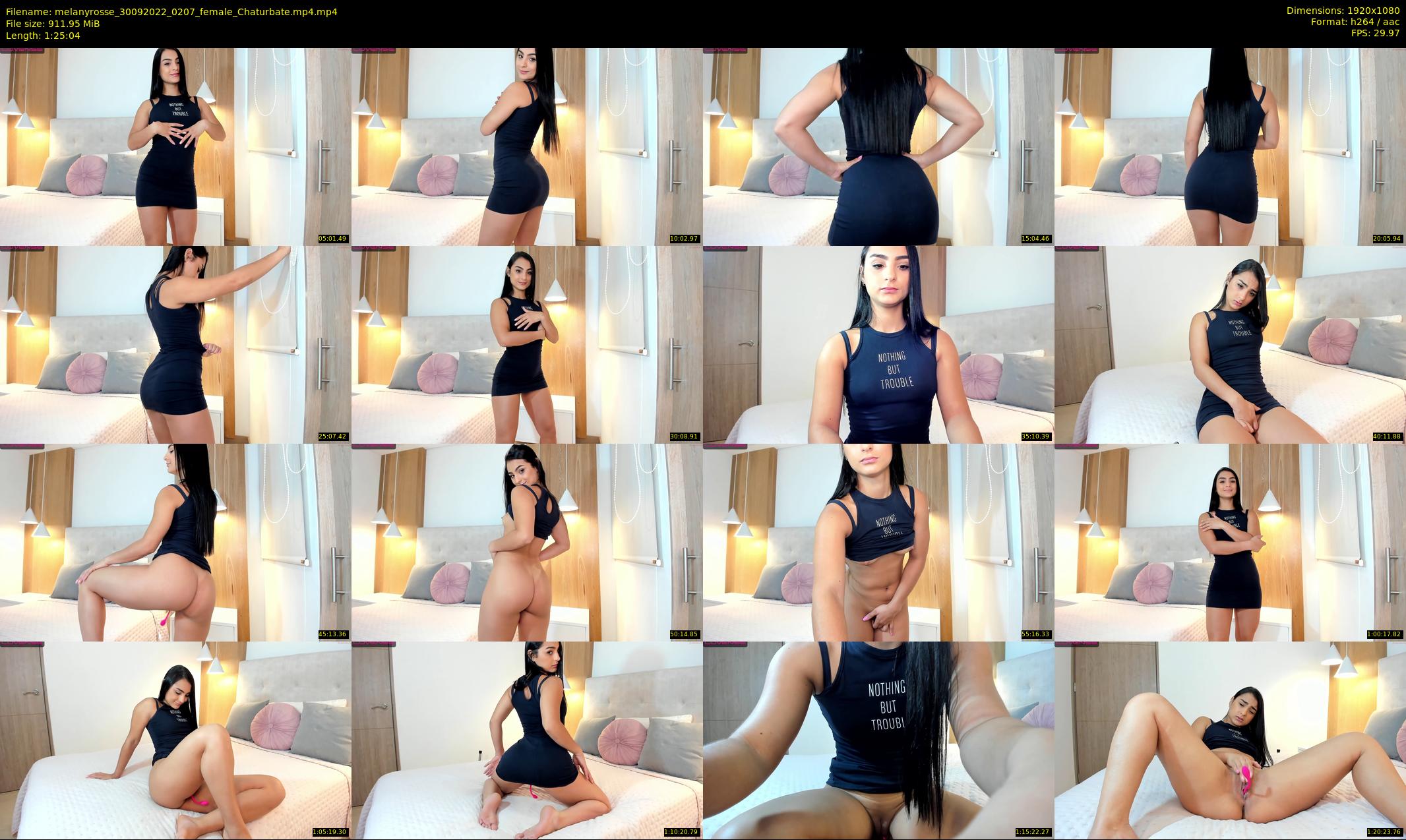 melanyrosse — 86 minute Chaturbate female cam show recording, 1080p, Sep 30, 2022